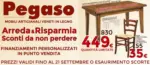 Pegaso Mobili Sconti da non perdere - al 21.09.2025