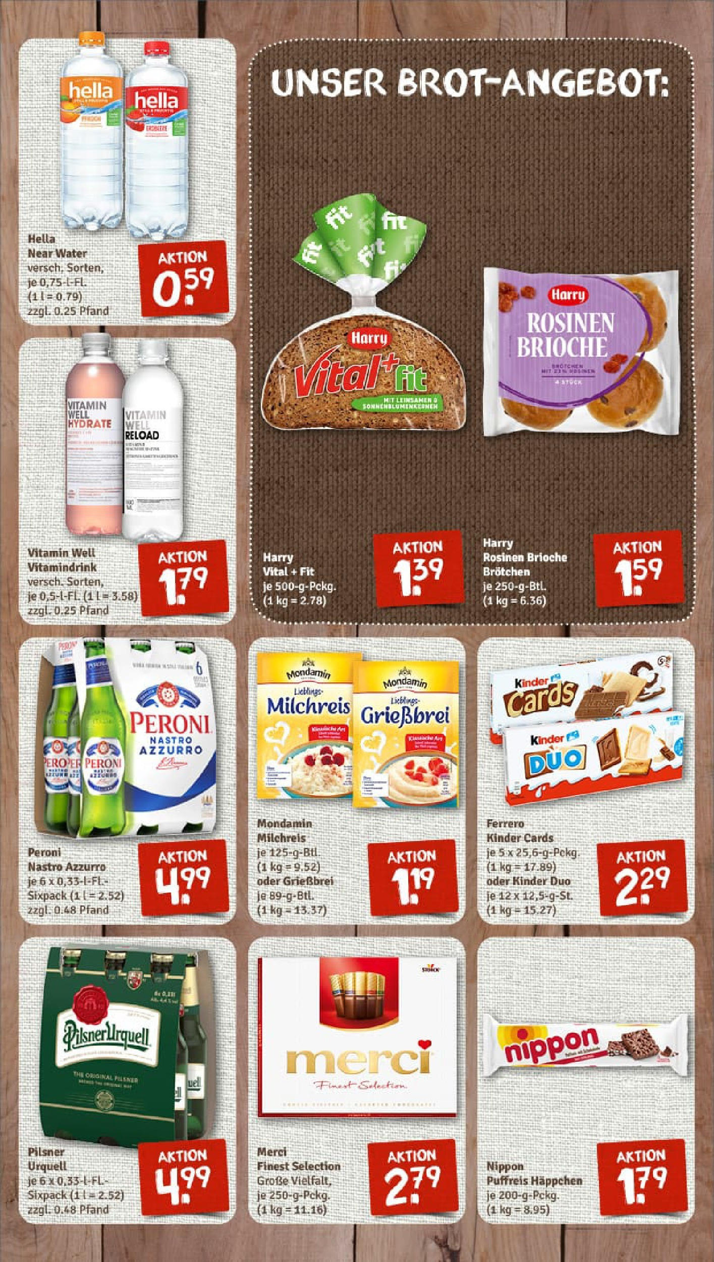 REWE Prospekt ab 07.09.2025 zum Blättern » Angebote | Seite: 7 | Produkte: Merci, Rosinen, Hella, Pilsner urquell