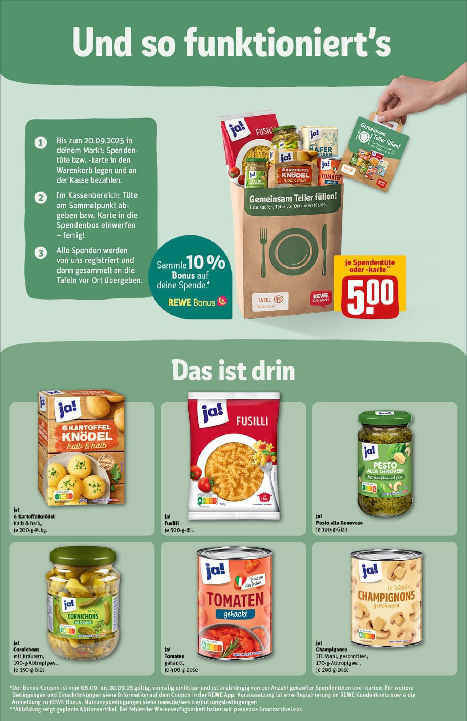 REWE Prospekt ab 07.09.2025 zum Blättern » Angebote | Seite: 7 | Produkte: Tomaten, Champignons REWE Prospekt ab 07.09.2025 zum Blättern » Angebote | Seite: 7 | Produkte: Tomaten, Champignons