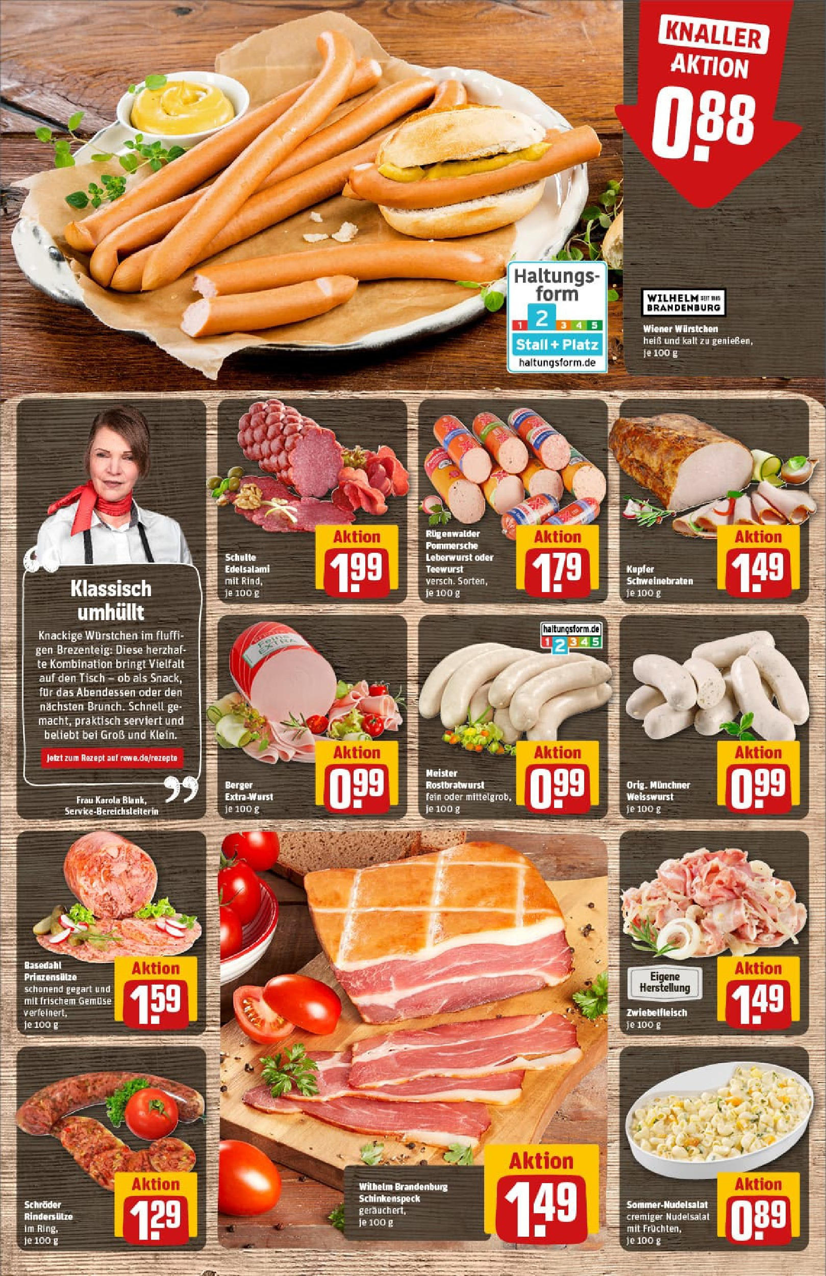 REWE Prospekt ab 07.09.2025 zum Blättern » Angebote | Seite: 12 | Produkte: Tisch, Weißwurst, Pasta, Salami REWE Prospekt ab 07.09.2025 zum Blättern » Angebote | Seite: 12 | Produkte: Tisch, Weißwurst, Pasta, Salami