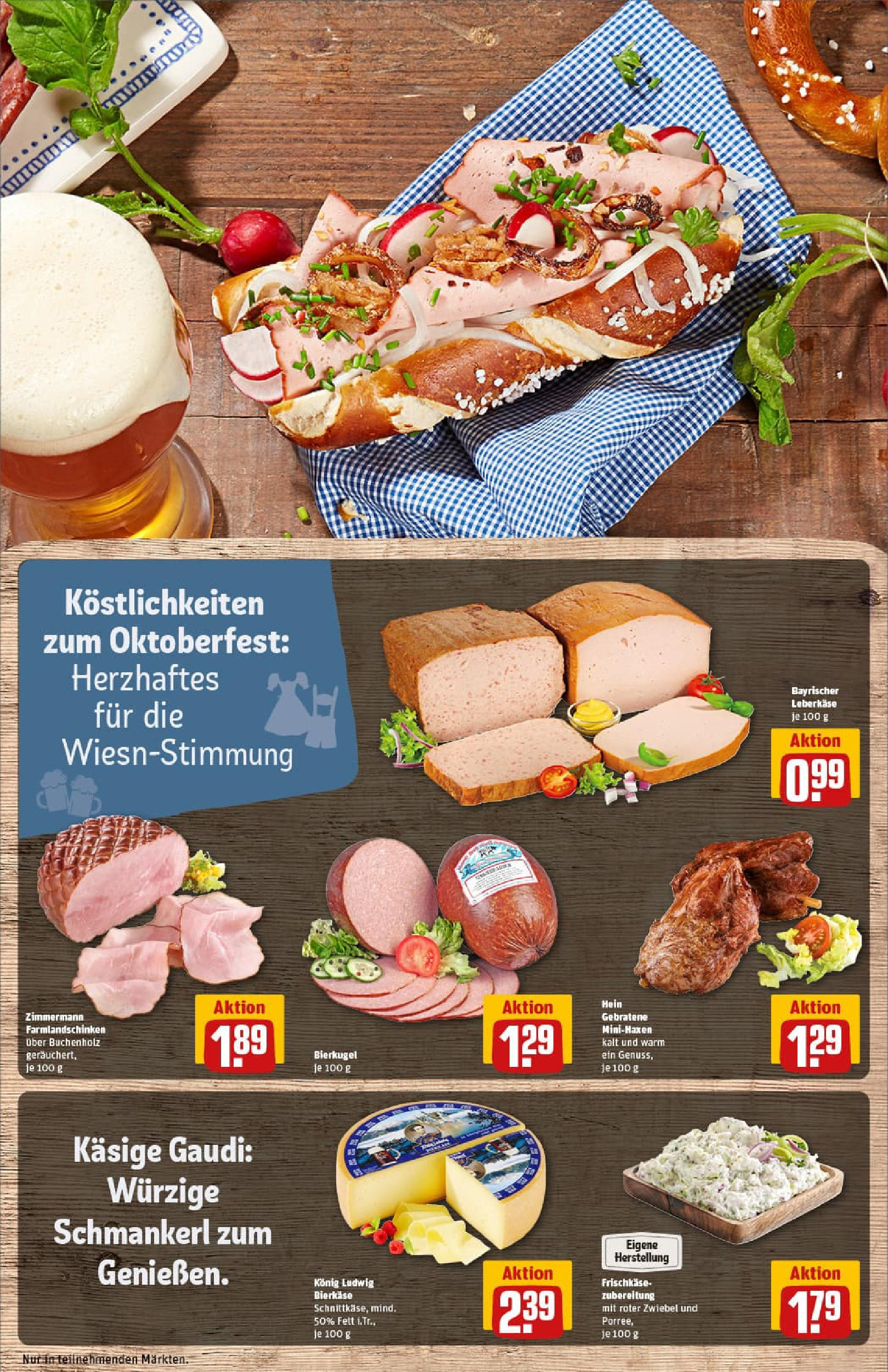 REWE Prospekt ab 07.09.2025 zum Blättern » Angebote | Seite: 11 | Produkte: Frischkase, Leberkase REWE Prospekt ab 07.09.2025 zum Blättern » Angebote | Seite: 11 | Produkte: Frischkase, Leberkase