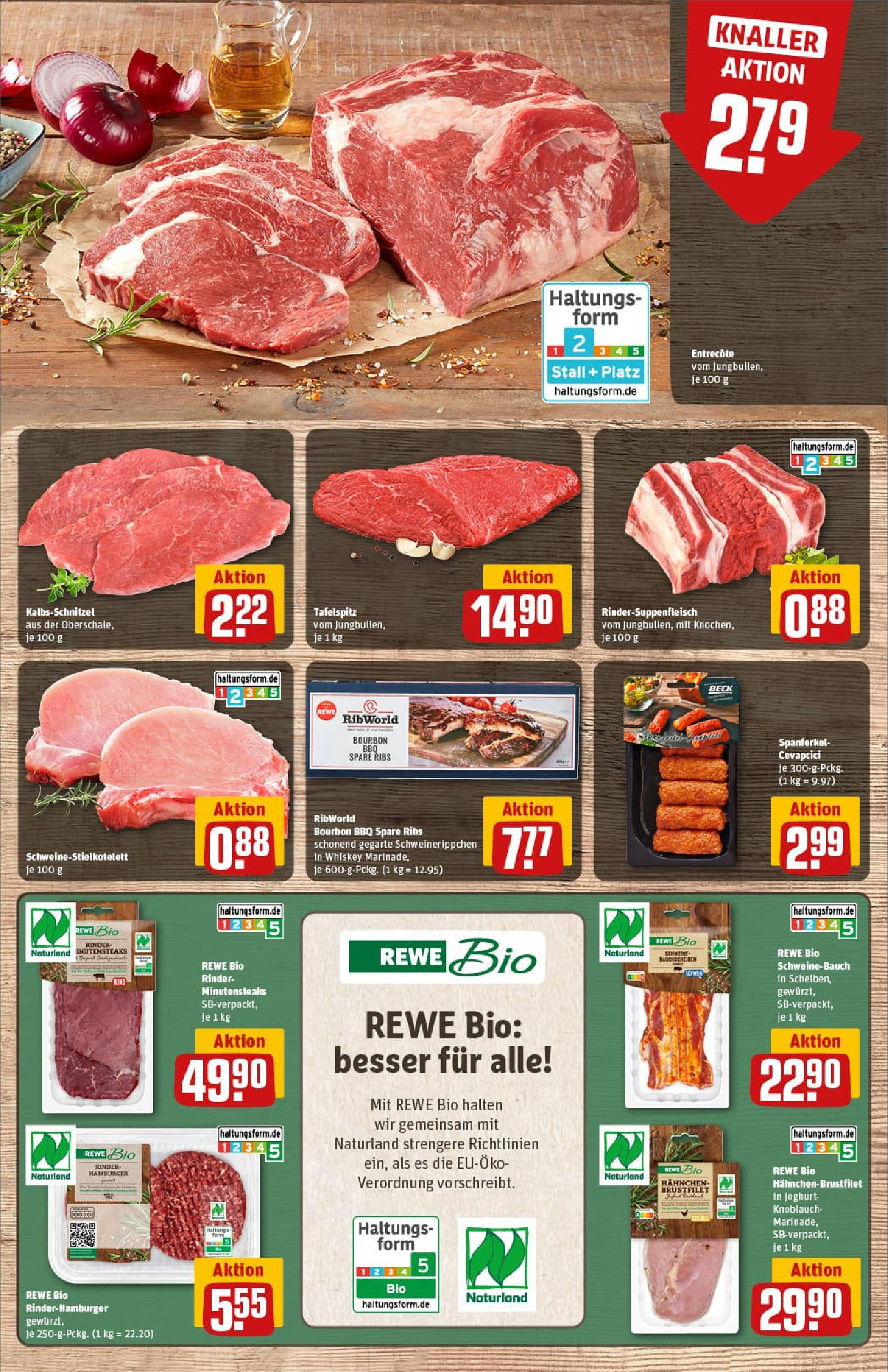 REWE Prospekt ab 07.09.2025 zum Blättern » Angebote | Seite: 9 | Produkte: Tafelspitz, Hahnchen, Schweinebauch, Spare ribs