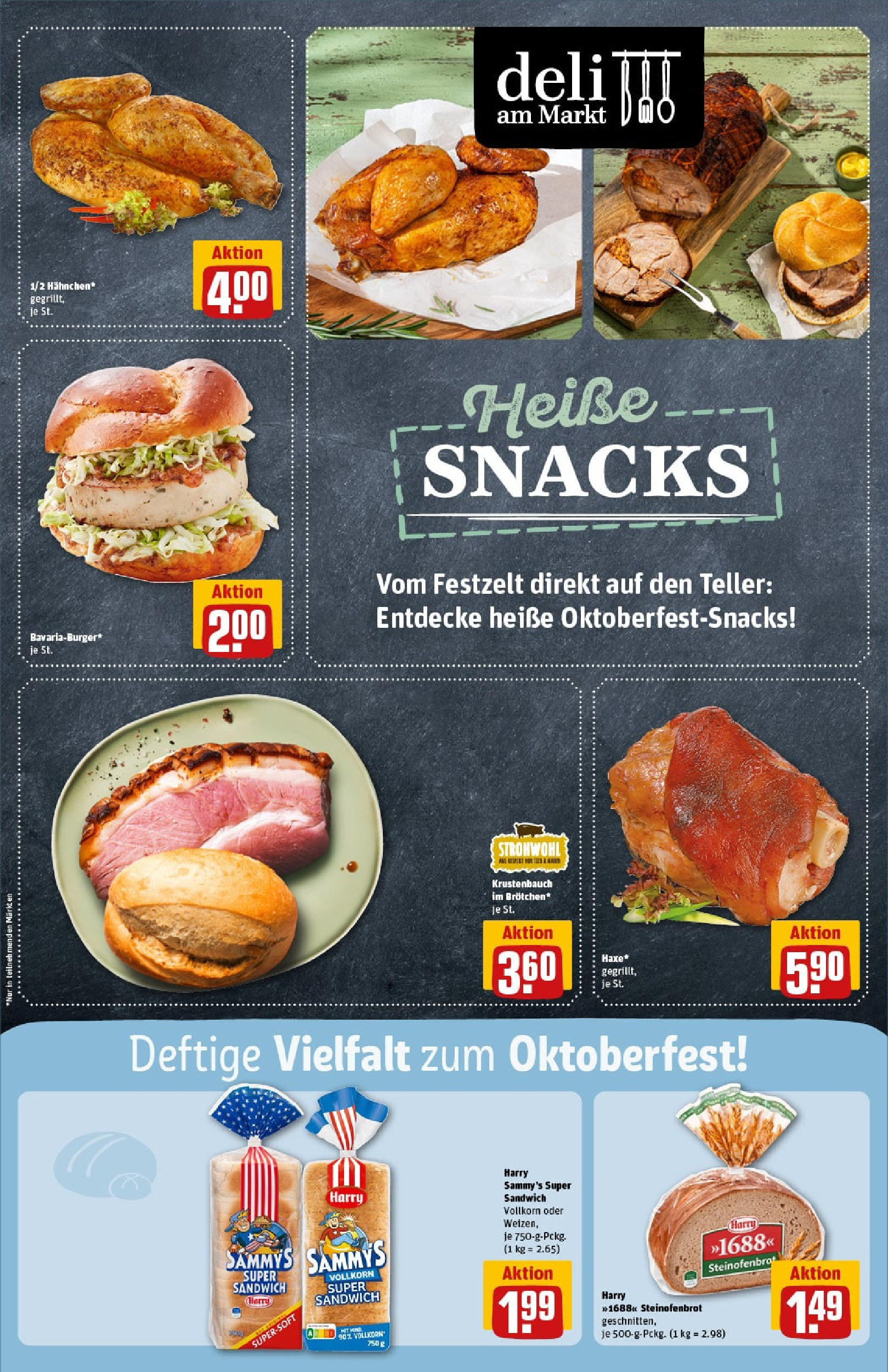 REWE Prospekt ab 07.09.2025 zum Blättern » Angebote | Seite: 15 | Produkte: Burger REWE Prospekt ab 07.09.2025 zum Blättern » Angebote | Seite: 15 | Produkte: Burger
