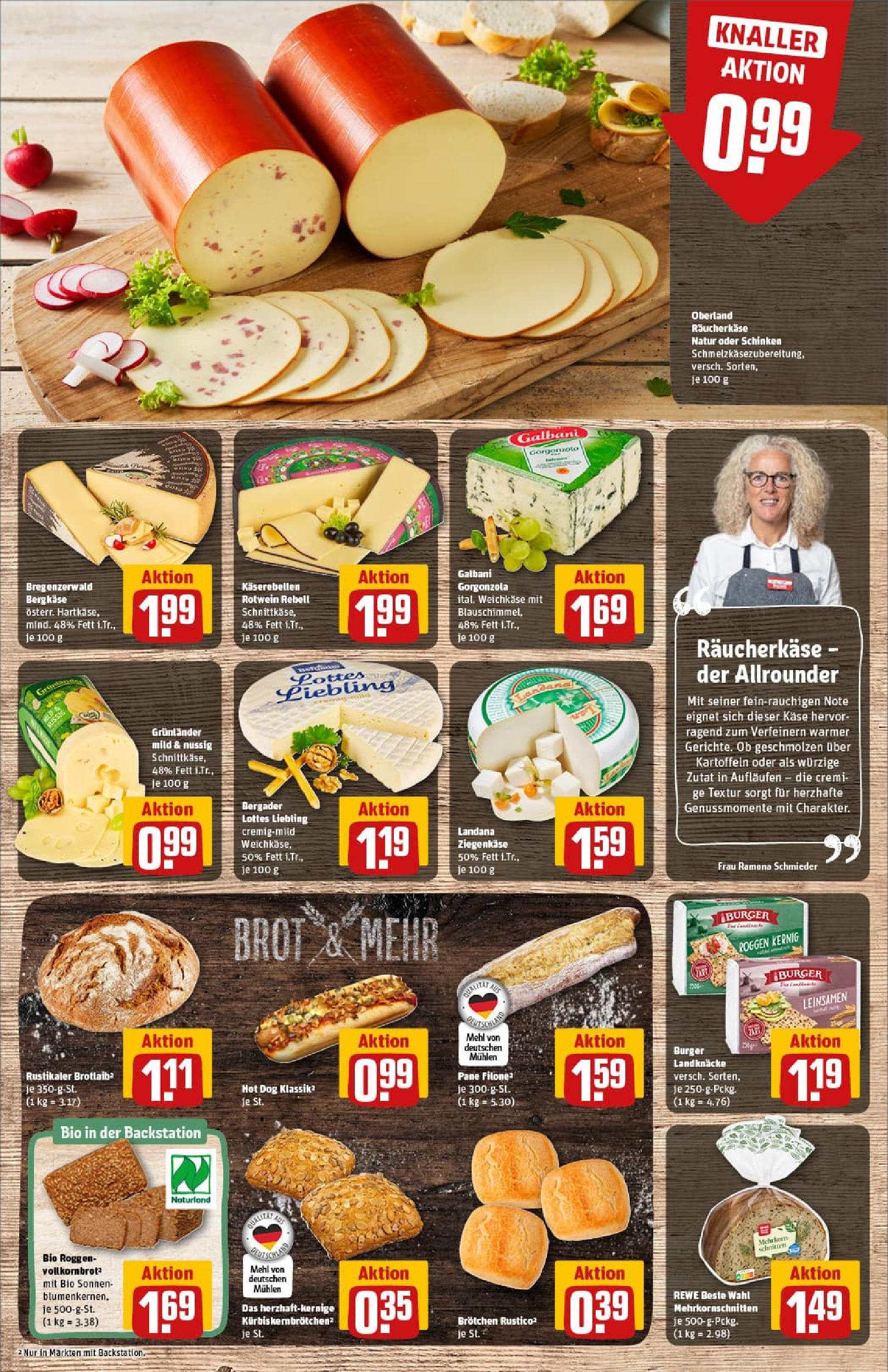 REWE Prospekt ab 07.09.2025 zum Blättern » Angebote | Seite: 13 | Produkte: Rotwein, Pane, Brot, Schinken
