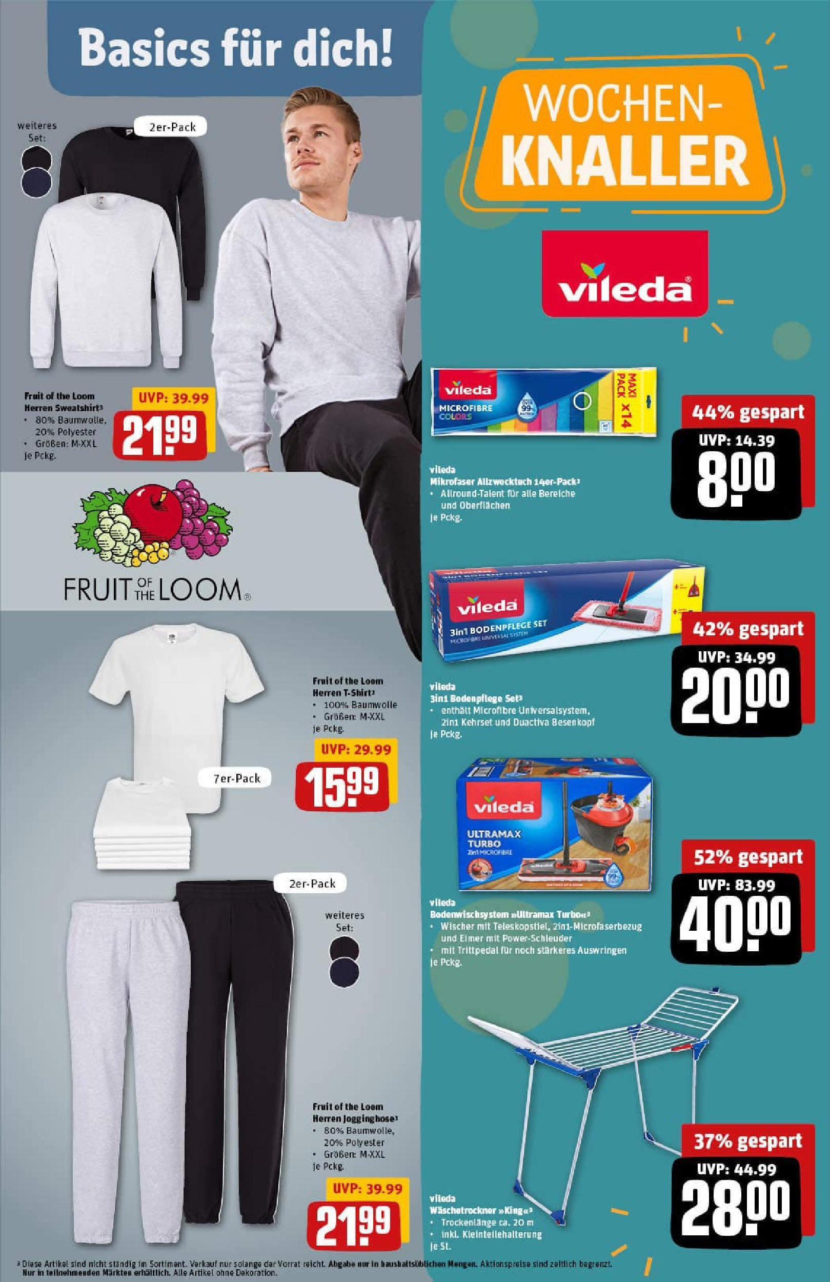 REWE Prospekt ab 07.09.2025 zum Blättern » Angebote | Seite: 29 | Produkte: Sweatshirt, T-Shirt REWE Prospekt ab 07.09.2025 zum Blättern » Angebote | Seite: 29 | Produkte: Sweatshirt, T-Shirt