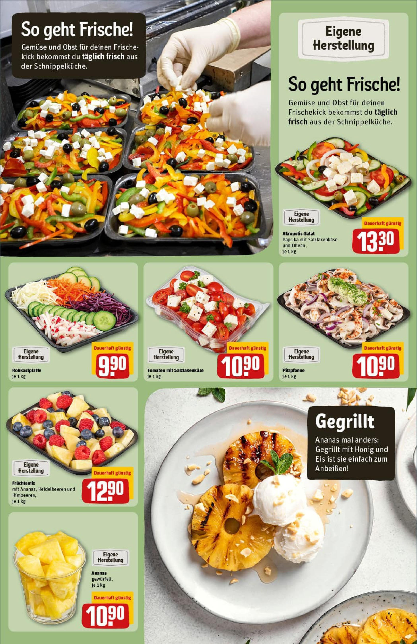 REWE Prospekt ab 07.09.2025 zum Blättern » Angebote | Seite: 15 | Produkte: Ananas, Tomaten, Gemüse, Paprika