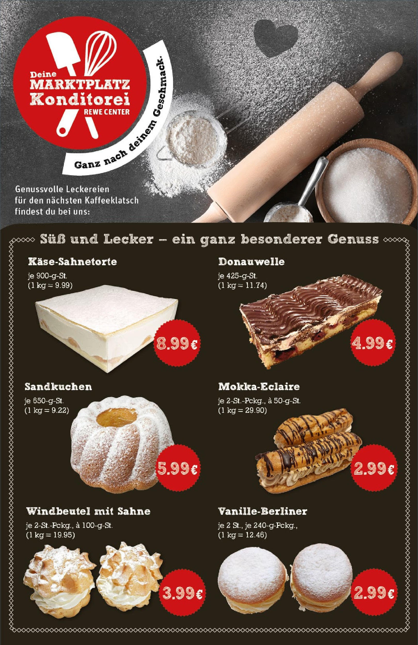 REWE Prospekt ab 07.09.2025 zum Blättern » Angebote | Seite: 16 | Produkte: Sahne