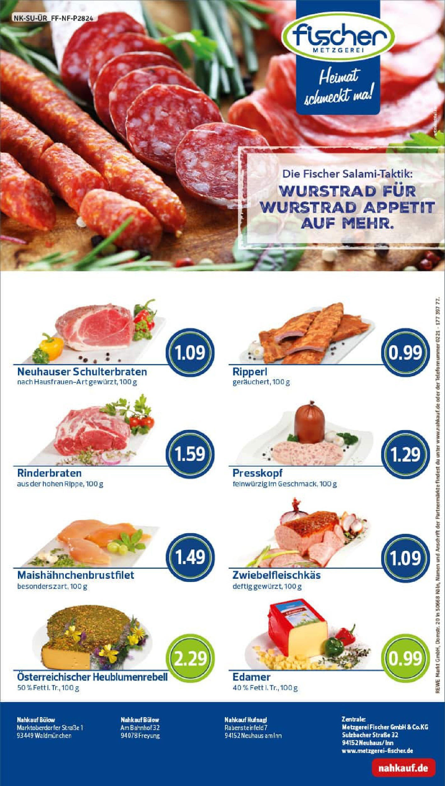 REWE Prospekt ab 07.09.2025 zum Blättern » Angebote | Seite: 8 | Produkte: Rinderbraten, Edamer REWE Prospekt ab 07.09.2025 zum Blättern » Angebote | Seite: 8 | Produkte: Rinderbraten, Edamer
