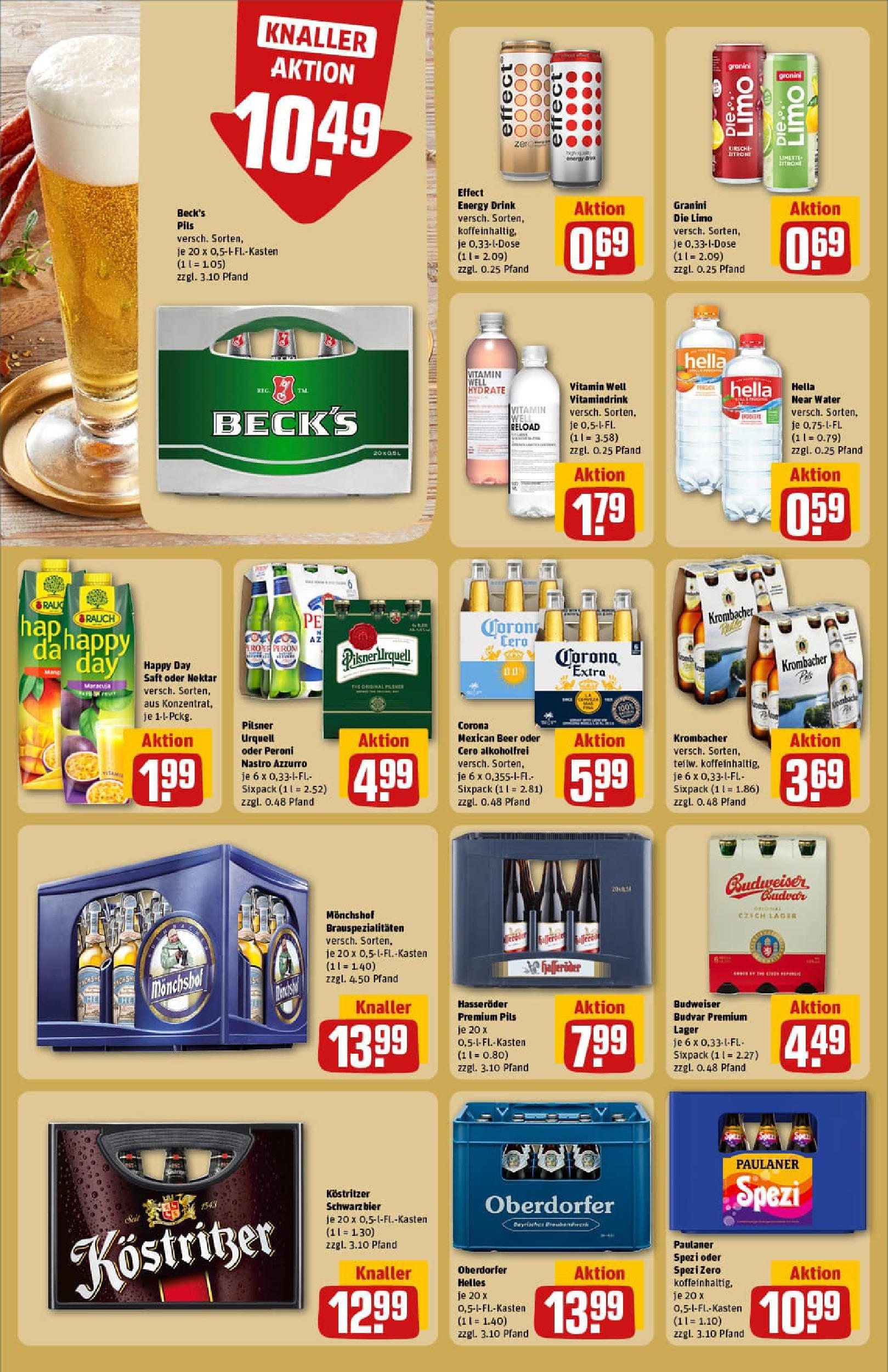 REWE Prospekt ab 07.09.2025 zum Blättern » Angebote | Seite: 18 | Produkte: Monchshof, Kostritzer, Paulaner spezi, Krombacher REWE Prospekt ab 07.09.2025 zum Blättern » Angebote | Seite: 18 | Produkte: Monchshof, Kostritzer, Paulaner spezi, Krombacher