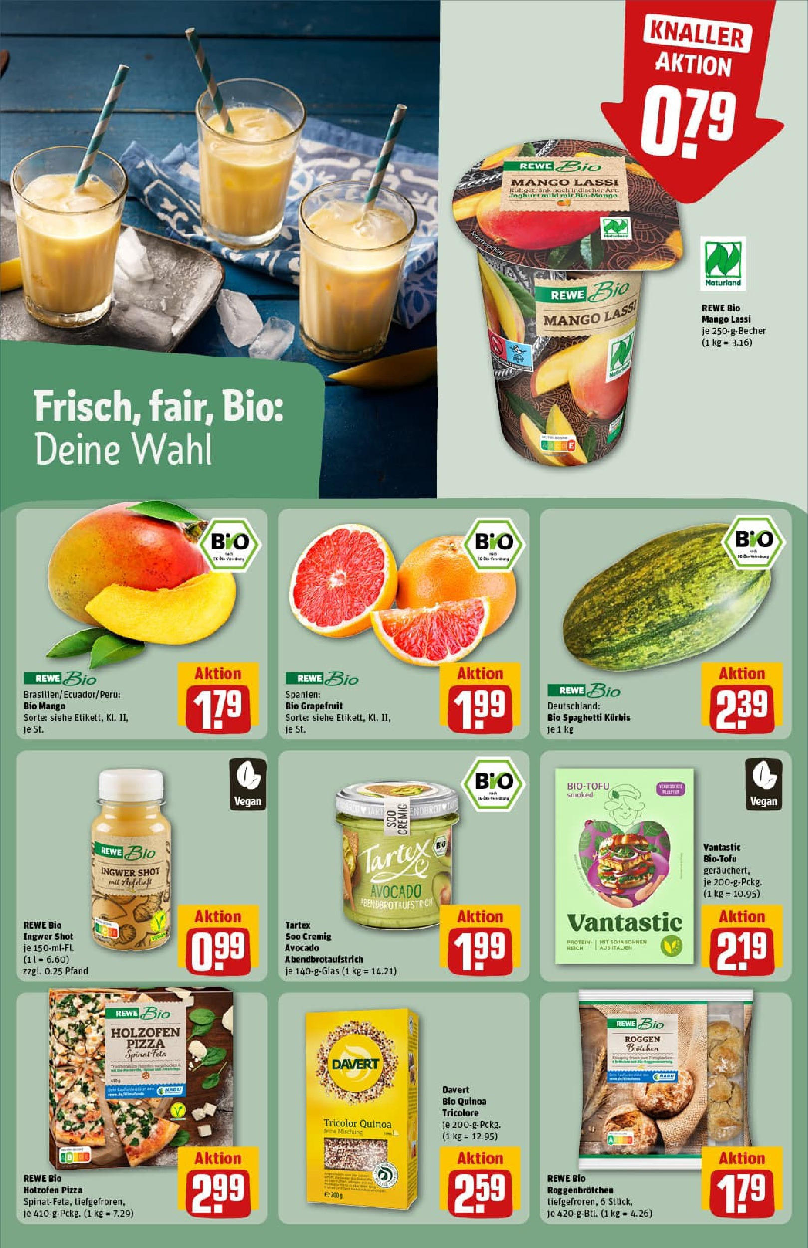 REWE Prospekt ab 07.09.2025 zum Blättern » Angebote | Seite: 22 | Produkte: Joghurt, Avocado, Mango, Pizza REWE Prospekt ab 07.09.2025 zum Blättern » Angebote | Seite: 22 | Produkte: Joghurt, Avocado, Mango, Pizza