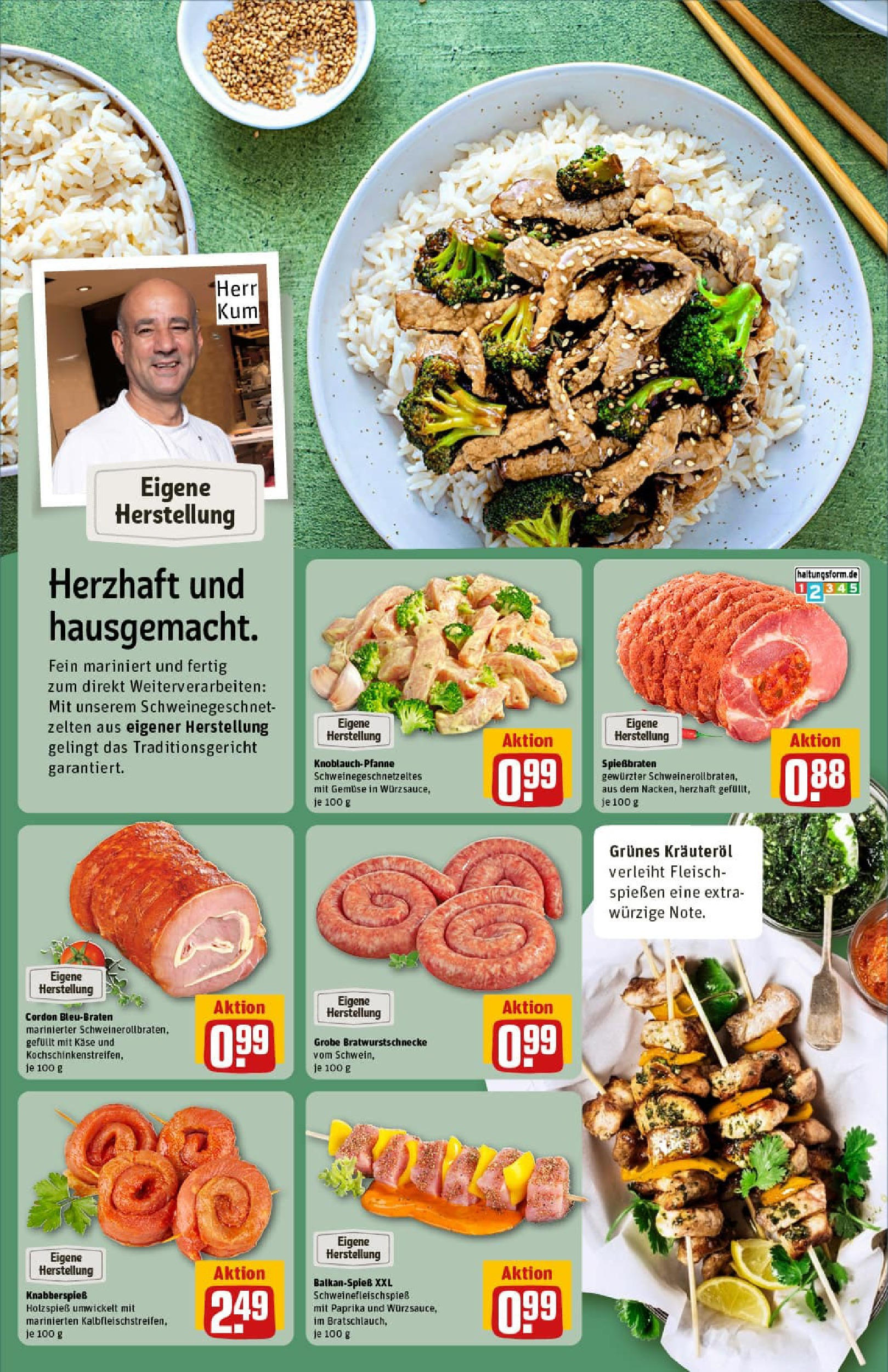 REWE Prospekt ab 07.09.2025 zum Blättern » Angebote | Seite: 14 | Produkte: Käse, Gemüse, Paprika, Fleisch REWE Prospekt ab 07.09.2025 zum Blättern » Angebote | Seite: 14 | Produkte: Käse, Gemüse, Paprika, Fleisch