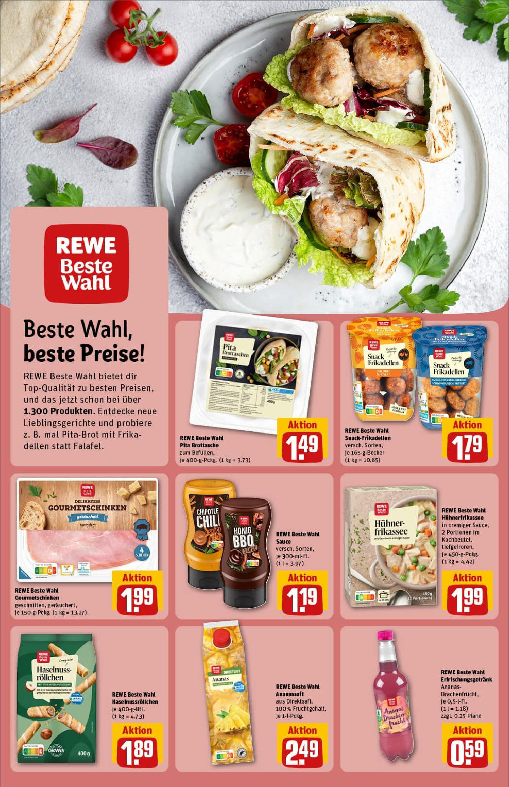 REWE Prospekt ab 07.09.2025 zum Blättern » Angebote | Seite: 16 | Produkte: Ananas, Chili, Saft REWE Prospekt ab 07.09.2025 zum Blättern » Angebote | Seite: 16 | Produkte: Ananas, Chili, Saft