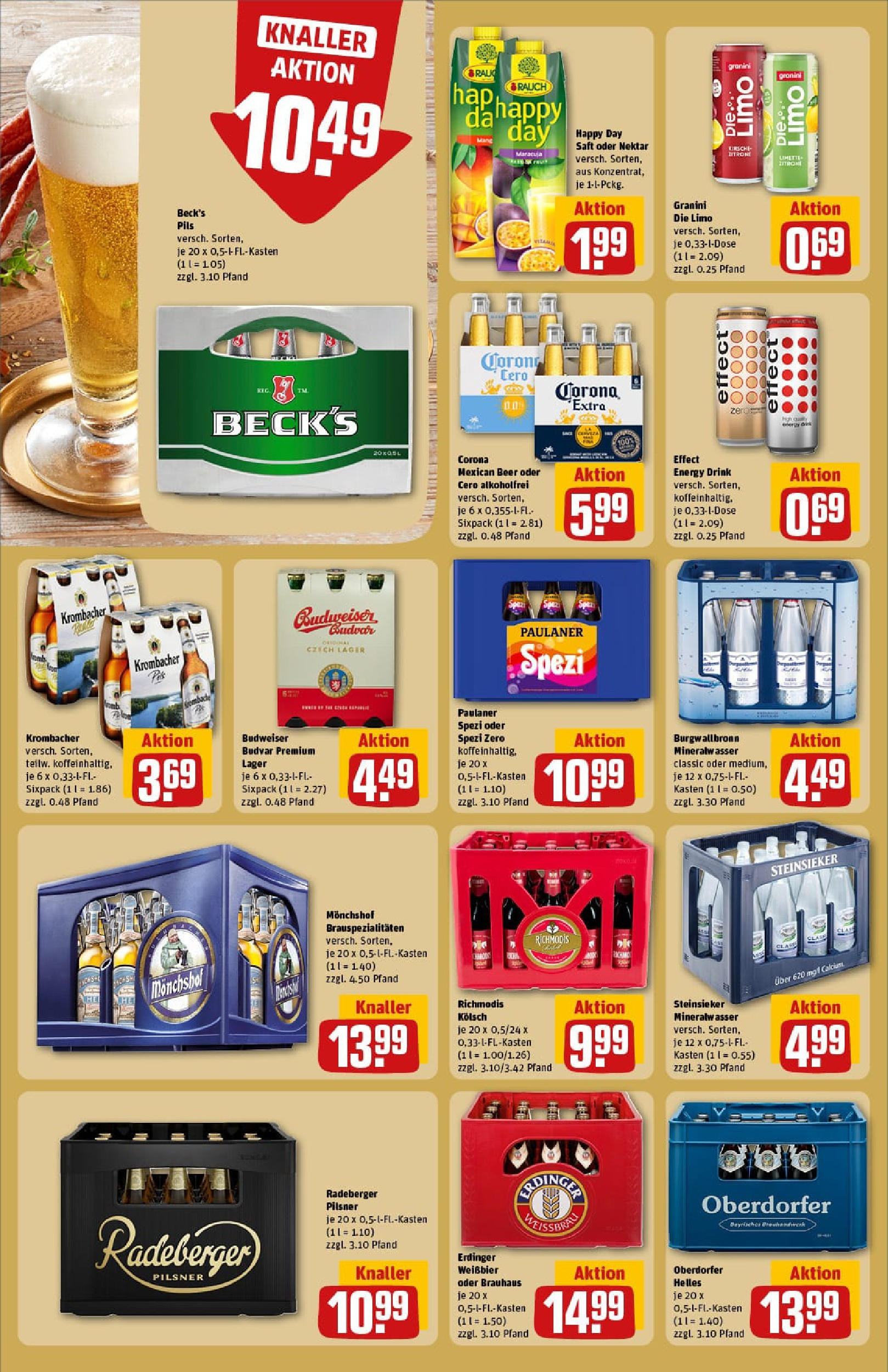 REWE Prospekt ab 07.09.2025 zum Blättern » Angebote | Seite: 24 | Produkte: Mineralwasser, Krombacher, Radeberger pilsner, Paulaner REWE Prospekt ab 07.09.2025 zum Blättern » Angebote | Seite: 24 | Produkte: Mineralwasser, Krombacher, Radeberger pilsner, Paulaner