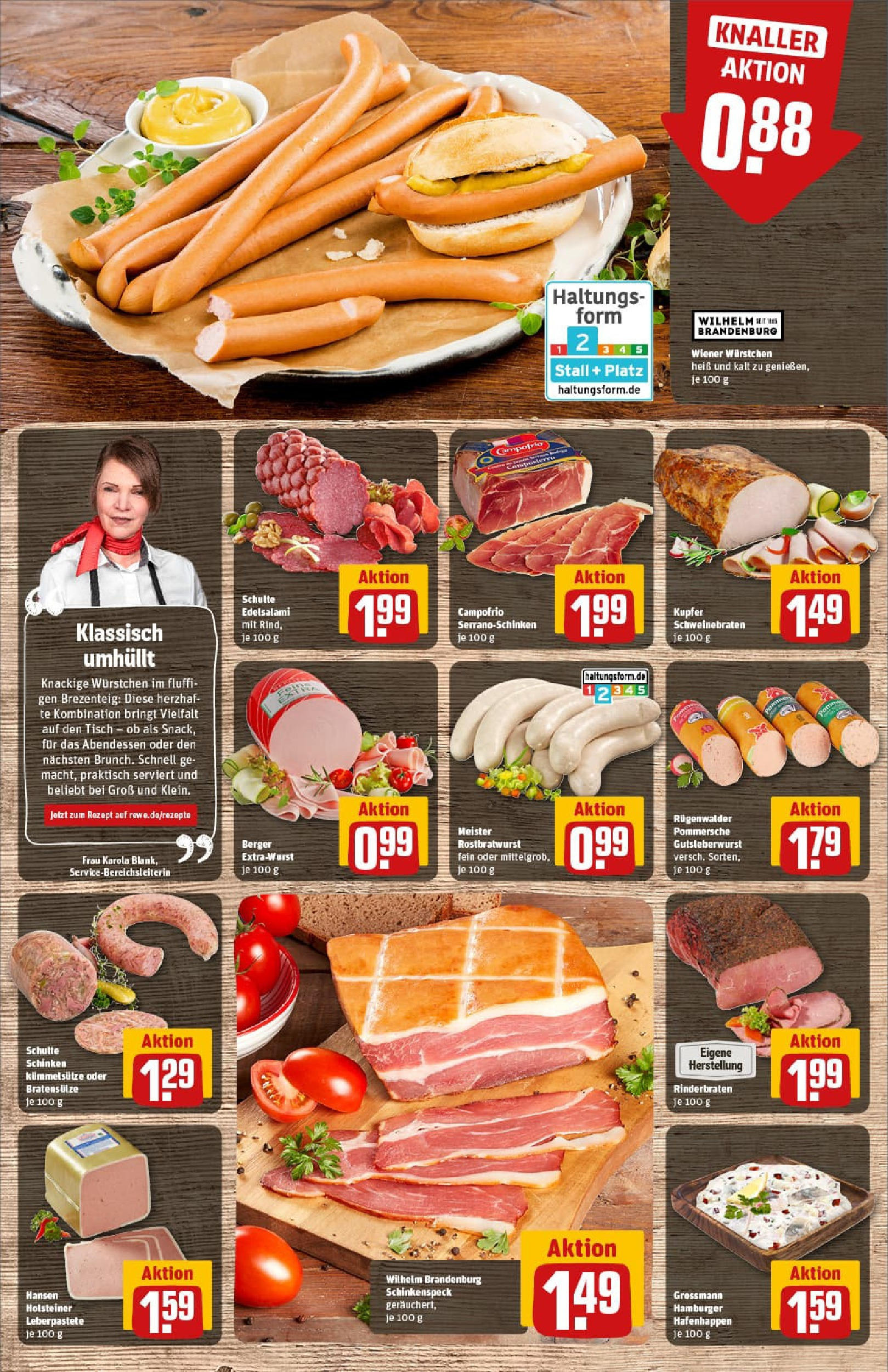 REWE Prospekt ab 07.09.2025 zum Blättern » Angebote | Seite: 10 | Produkte: Rinderbraten, Tisch, Schinken REWE Prospekt ab 07.09.2025 zum Blättern » Angebote | Seite: 10 | Produkte: Rinderbraten, Tisch, Schinken
