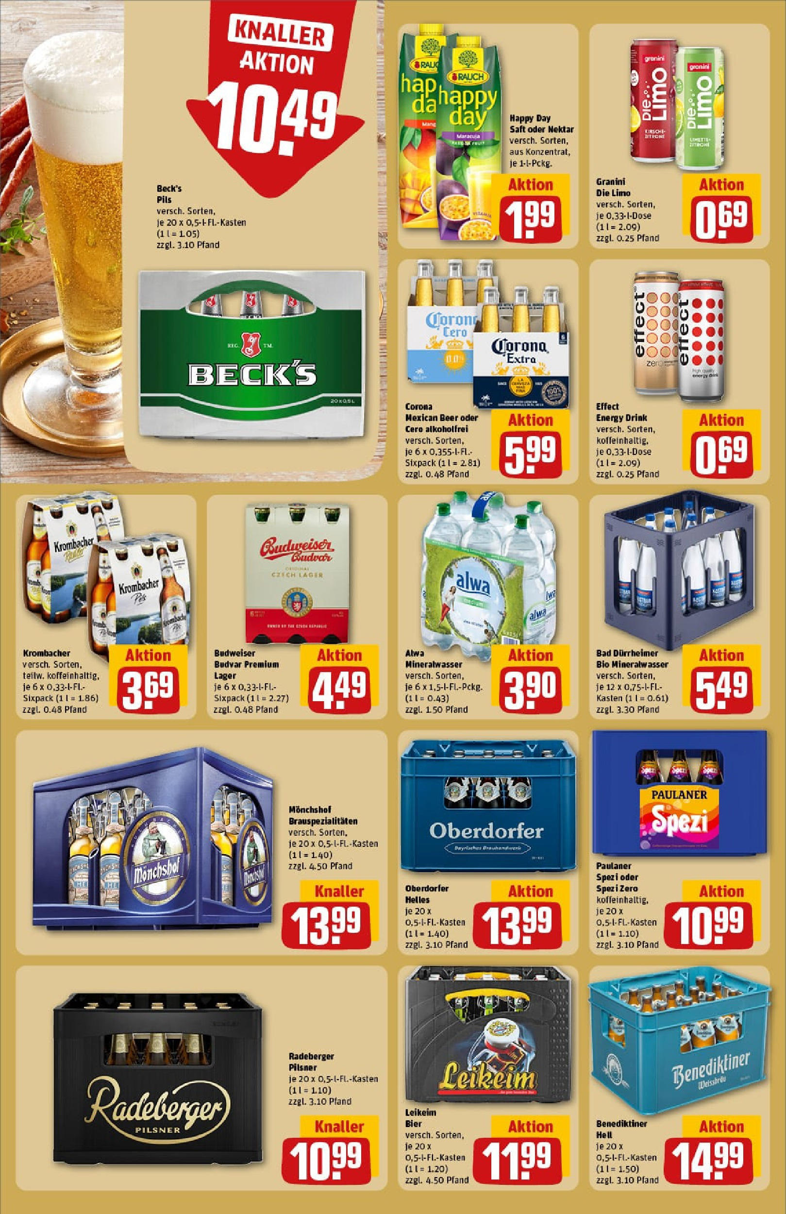 REWE Prospekt ab 07.09.2025 zum Blättern » Angebote | Seite: 18 | Produkte: Energy, Paulaner spezi, Bad, Granini REWE Prospekt ab 07.09.2025 zum Blättern » Angebote | Seite: 18 | Produkte: Energy, Paulaner spezi, Bad, Granini