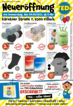 TEDi TEDi - Neueröffnung in Villach - bis 06.09.2025