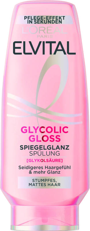 L'ORÉAL PARiS ELVITAL Conditioner Glycolic Gloss Spiegelglanz