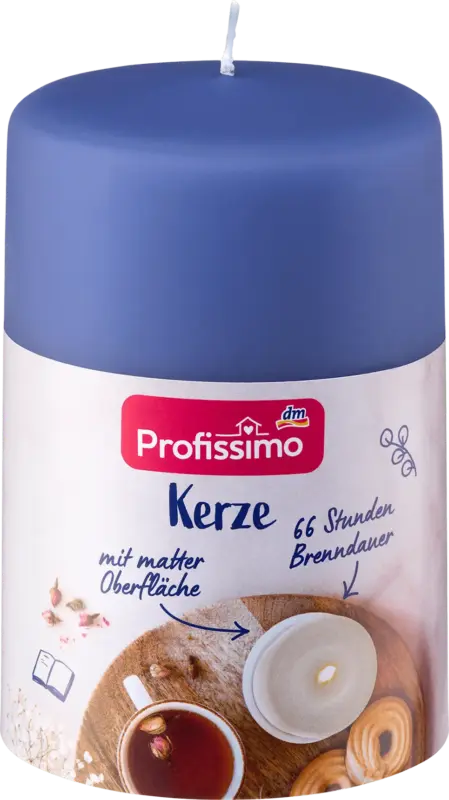 Profissimo Kerze matt 120/80 blau