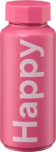 dm-drogerie markt DESIGN LETTERS Thermoflasche "Happy", pink/rosa (500 ml) - bis 15.09.2025