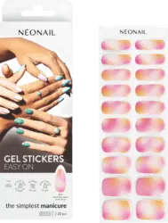 NÉONAIL Nagelfolien Gel Stickers Easy On M14
