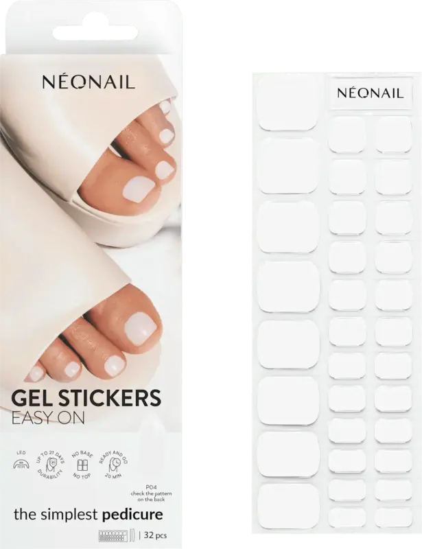 NÉONAIL Nagelfolien Gel Stickers Easy On P04