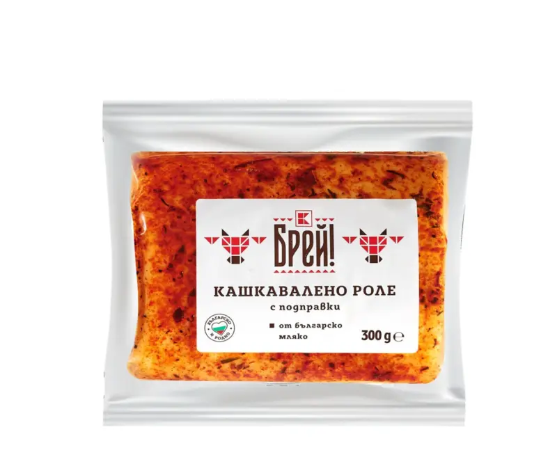 БРЕЙ! Кашкавалено роле с подправки