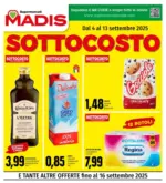 Madis Sottocosto - al 13.09.2025