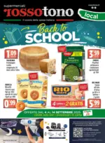 Supermercati Rossotono Local Back to school - al 14.09.2025
