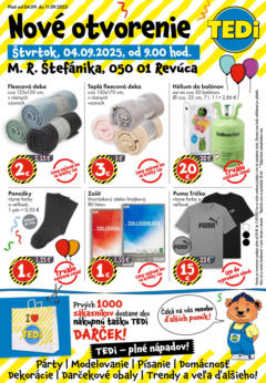 TEDi leták platný od 03.09.2025