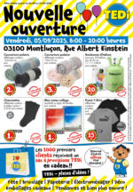 TEDi Discount Nouvelle Ouverture - au 07.09.2025