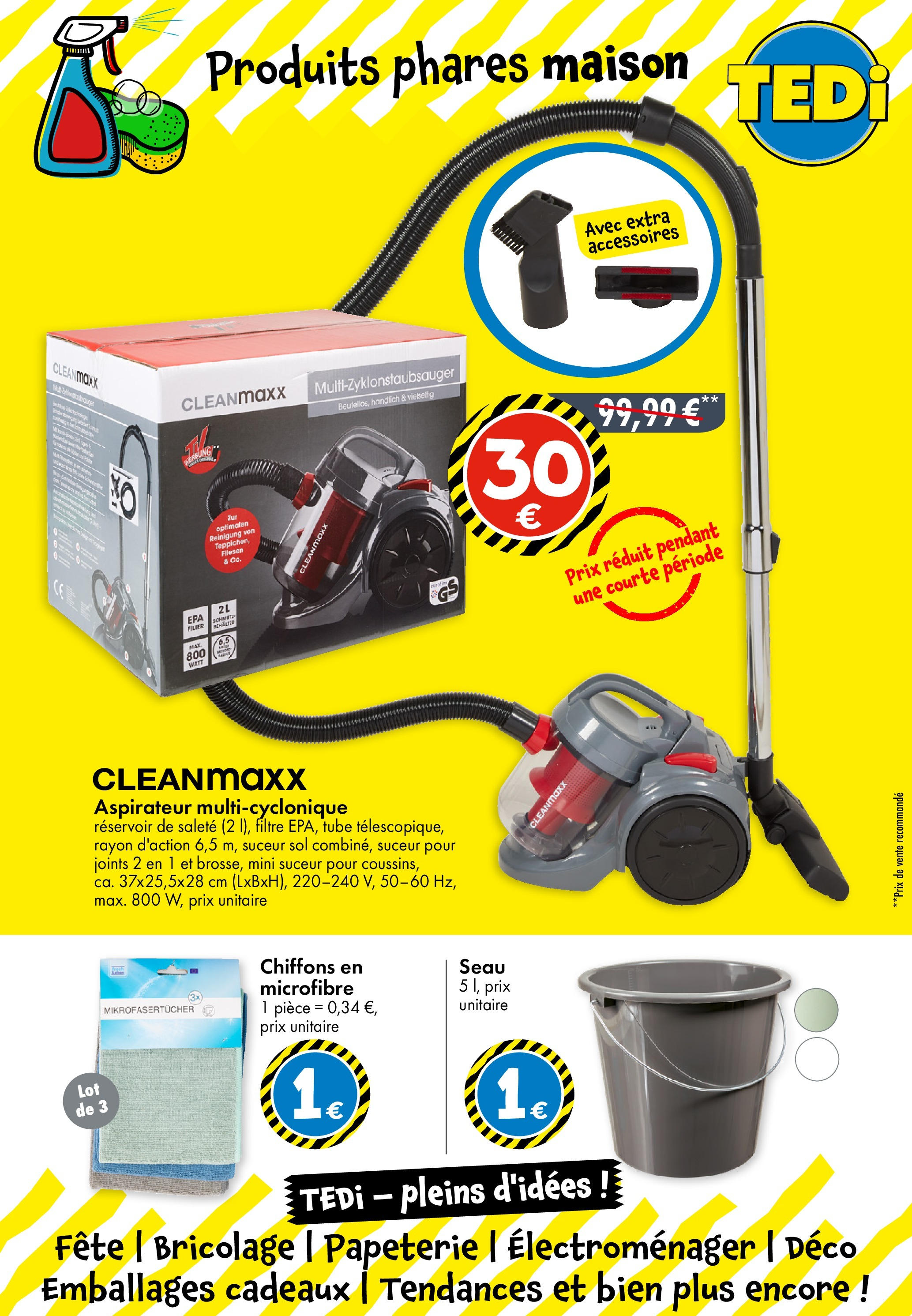 TEDi - Nouvelle Ouverture | Graulhet à partir du 05/09/2025 - promo en ligne | Page: 6 | Produits: Filtre, Aspirateur TEDi - Nouvelle Ouverture | Graulhet à partir du 05/09/2025 - promo en ligne | Page: 6 | Produits: Filtre, Aspirateur
