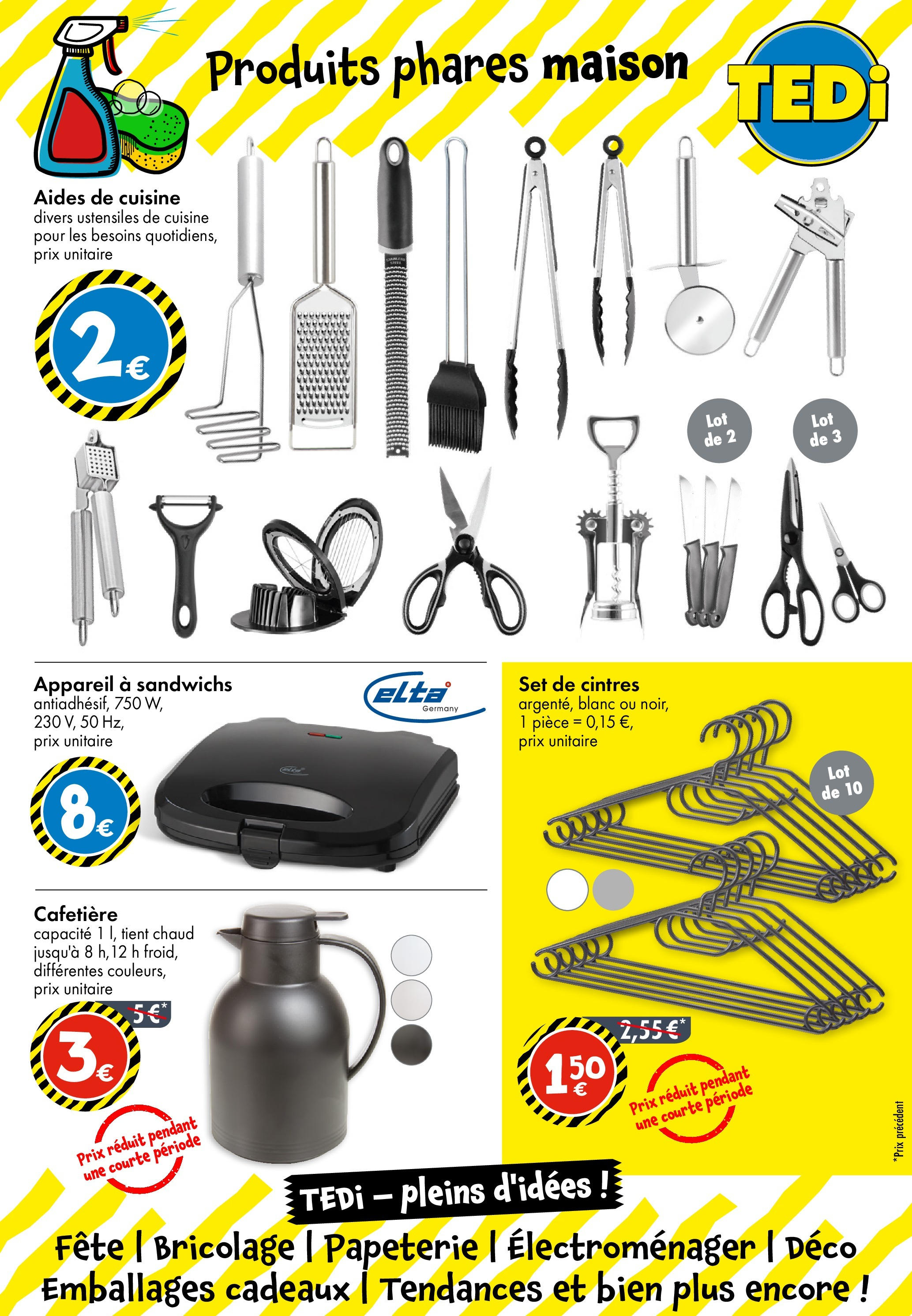 TEDi - Nouvelle Ouverture | Graulhet à partir du 05/09/2025 - promo en ligne | Page: 7 | Produits: Cafetière TEDi - Nouvelle Ouverture | Graulhet à partir du 05/09/2025 - promo en ligne | Page: 7 | Produits: Cafetière