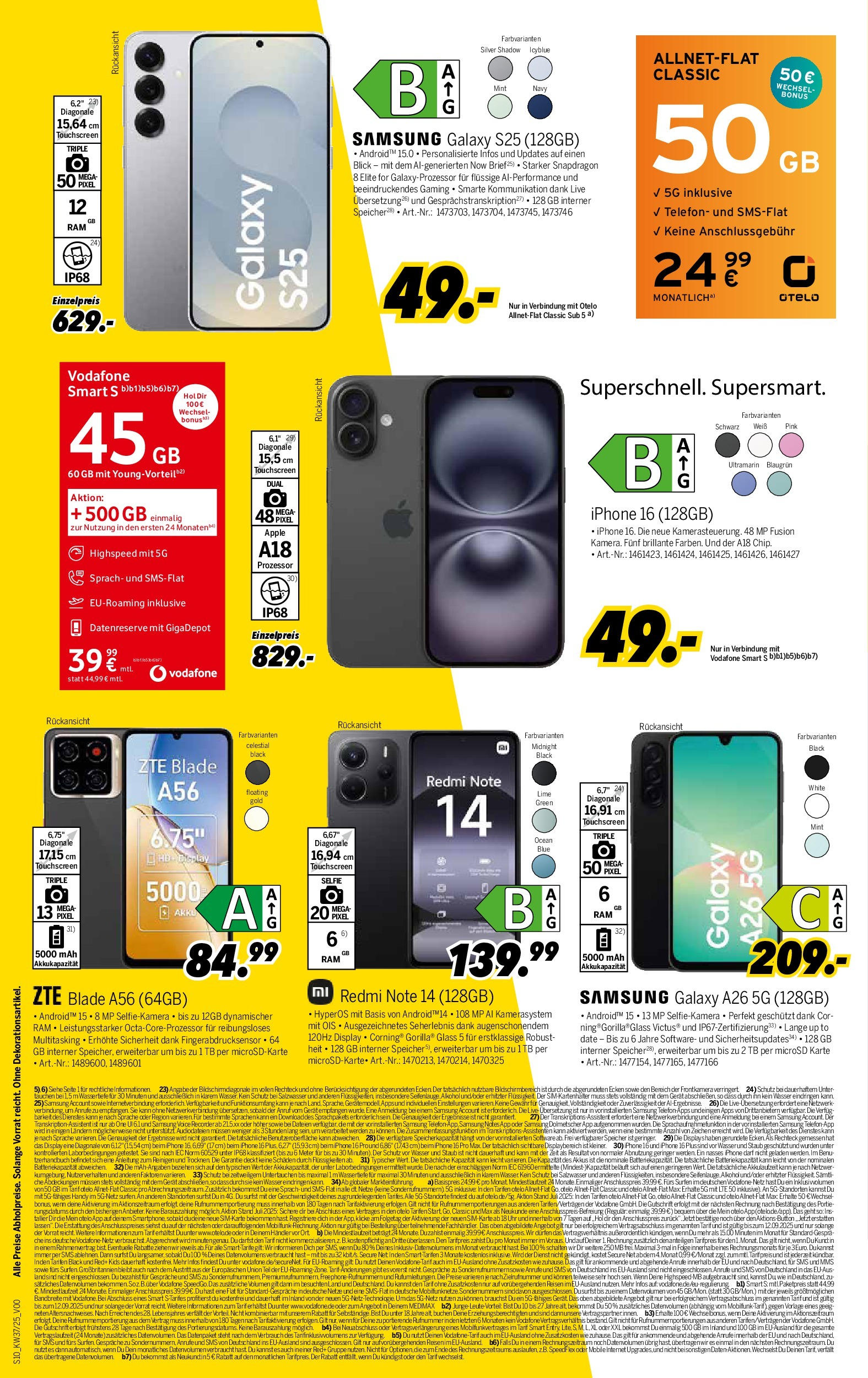 Medimax - MEDIMAX: Aktuelle Angebote (ab 04.09.2025) zum Blättern | Seite: 10 | Produkte: Samsung, Iphone, Apple, Telefon Medimax - MEDIMAX: Aktuelle Angebote (ab 04.09.2025) zum Blättern | Seite: 10 | Produkte: Samsung, Iphone, Apple, Telefon