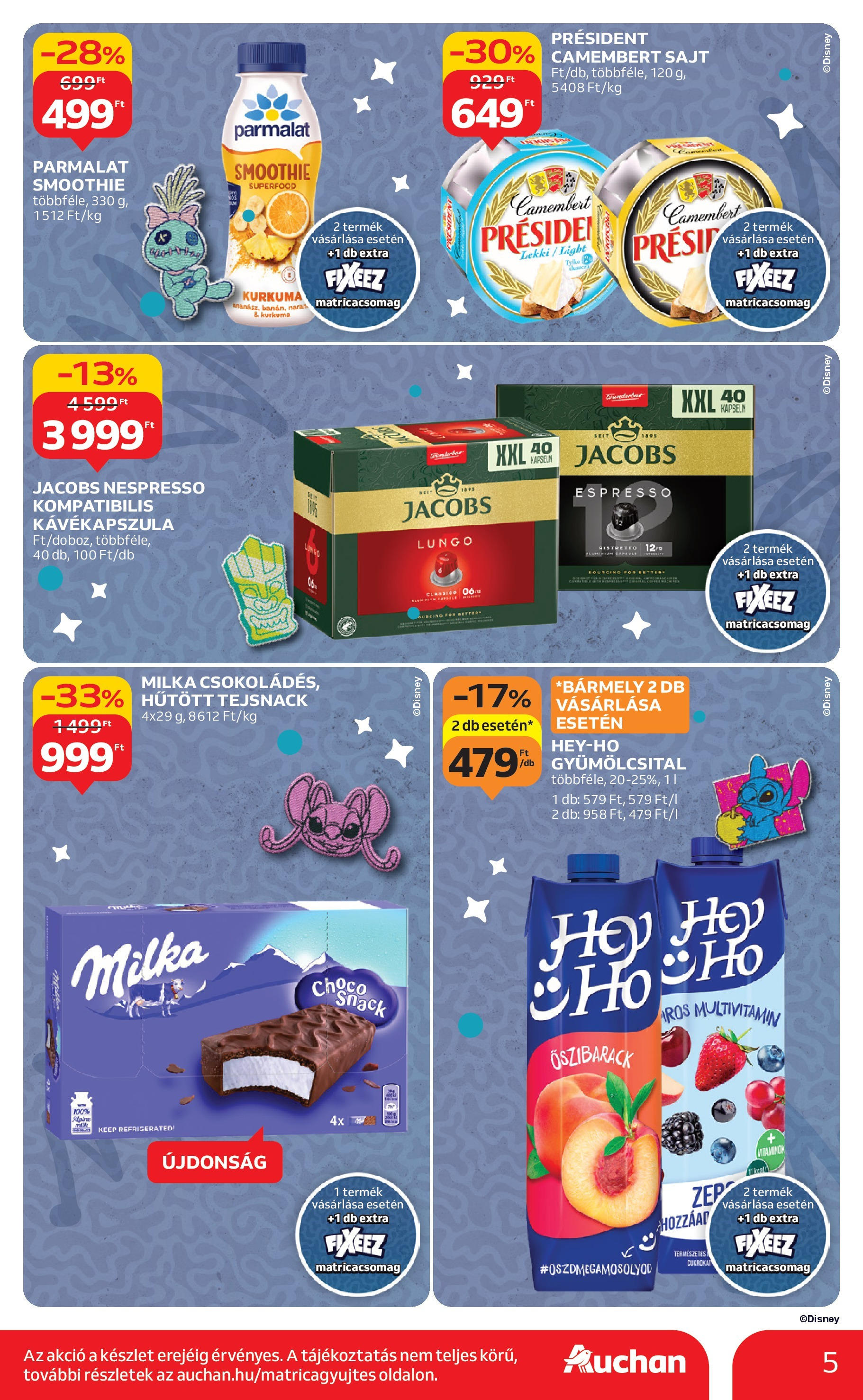 Akciós újság új Auchan - 2025.09.04. -tól/töl ⏳ | Oldal: 5 | Termékek: Kurkuma, Sajt, Smoothie, Camembert Auchan Akciós újság Miskolc - 2025.09.04. -tól/töl > akció, lapozható szórólap 🛍️ | Oldal: 5 | Termékek: Kurkuma, Sajt, Smoothie, Camembert