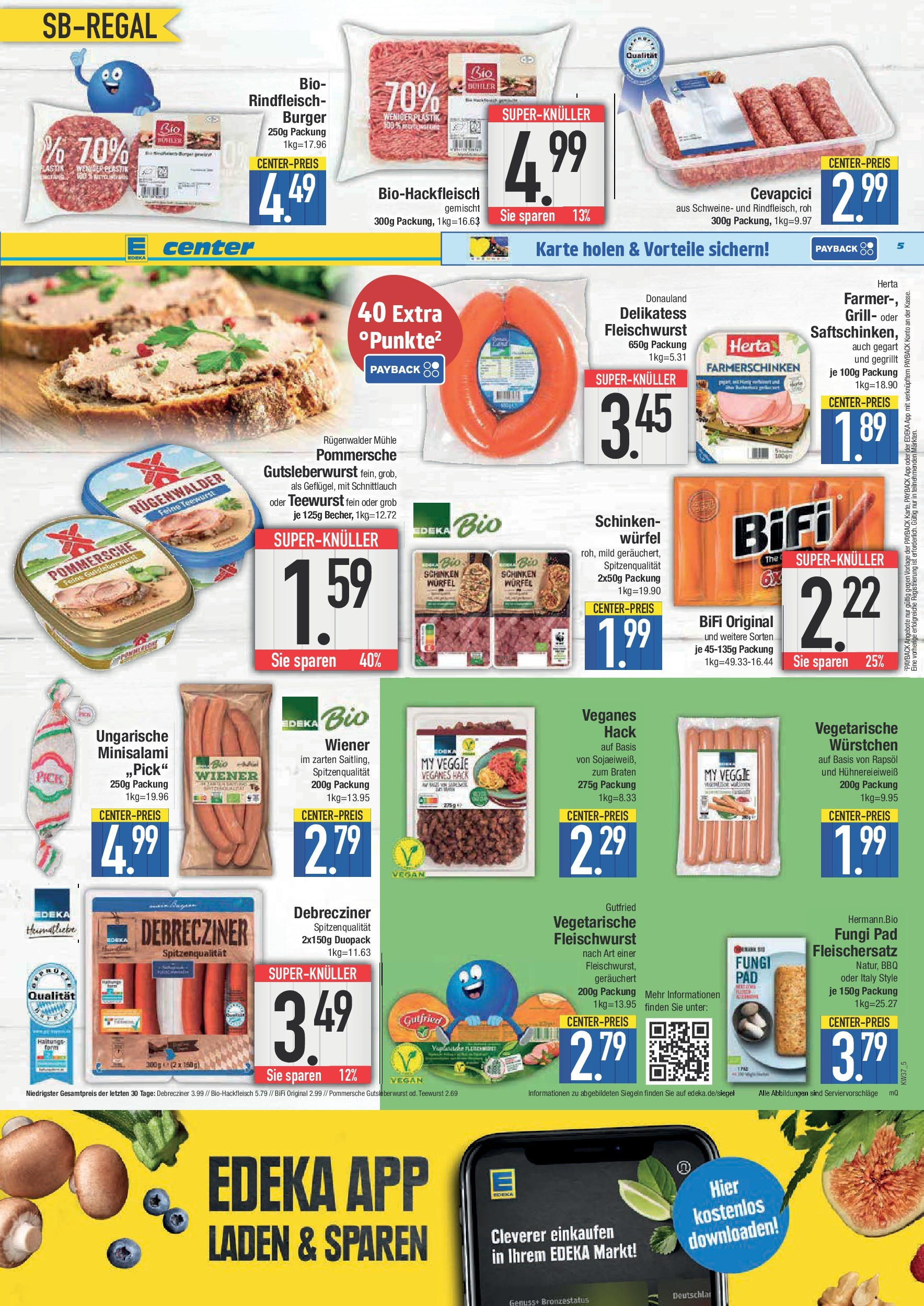 Edeka prospekt Weißenburg (ab 07.09.2025) » Angebote Online | Seite: 5 | Produkte: Grill, Mühle, Cevapcici, Schinken Edeka prospekt Weißenburg (ab 07.09.2025) » Angebote Online | Seite: 5 | Produkte: Grill, Mühle, Cevapcici, Schinken