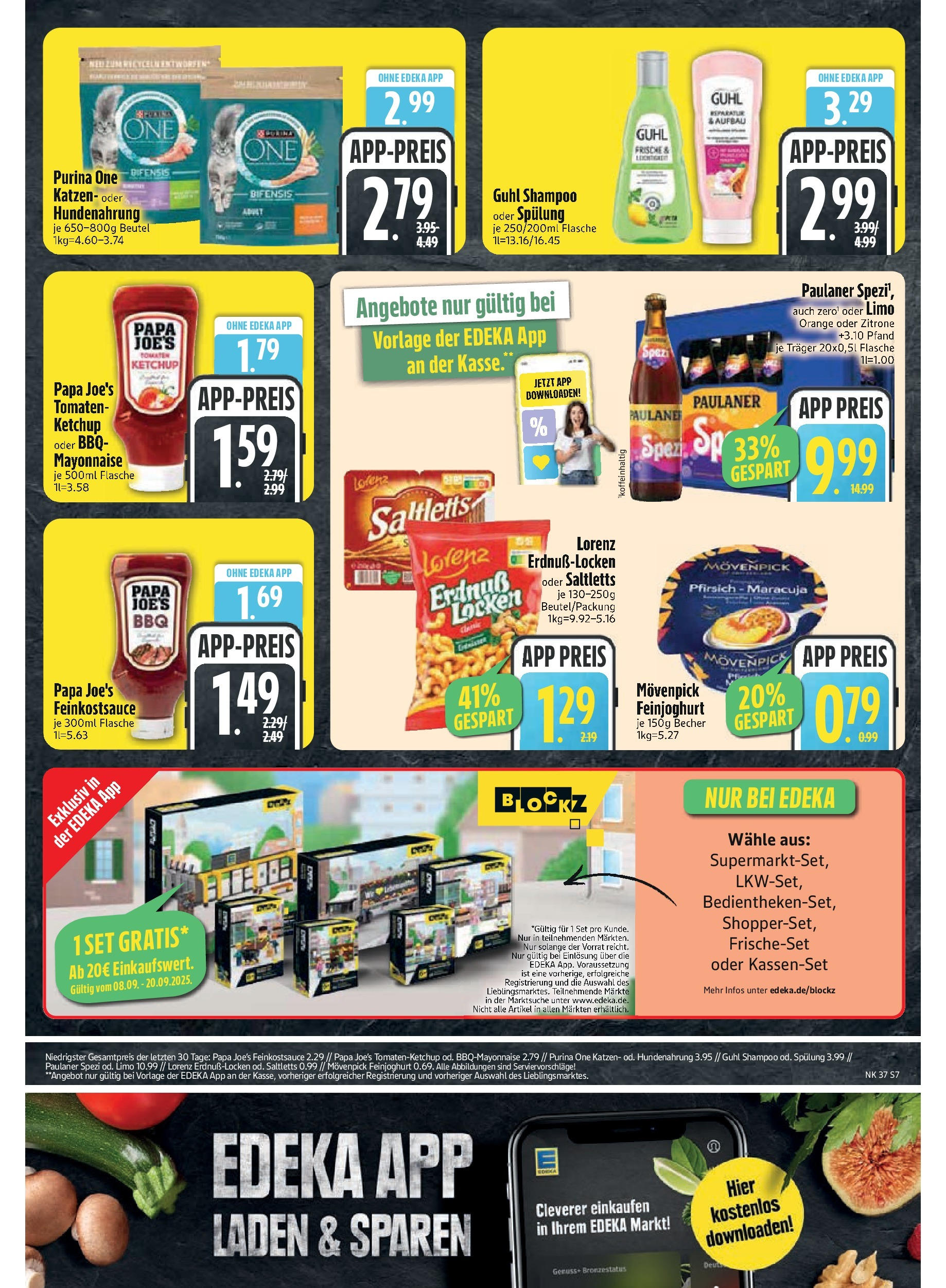 Edeka prospekt Kirchseeon (ab 07.09.2025) » Angebote Online | Seite: 9 | Produkte: Tomaten, Spülung, Pfirsich, Ketchup Edeka prospekt Kirchseeon (ab 07.09.2025) » Angebote Online | Seite: 9 | Produkte: Tomaten, Spülung, Pfirsich, Ketchup