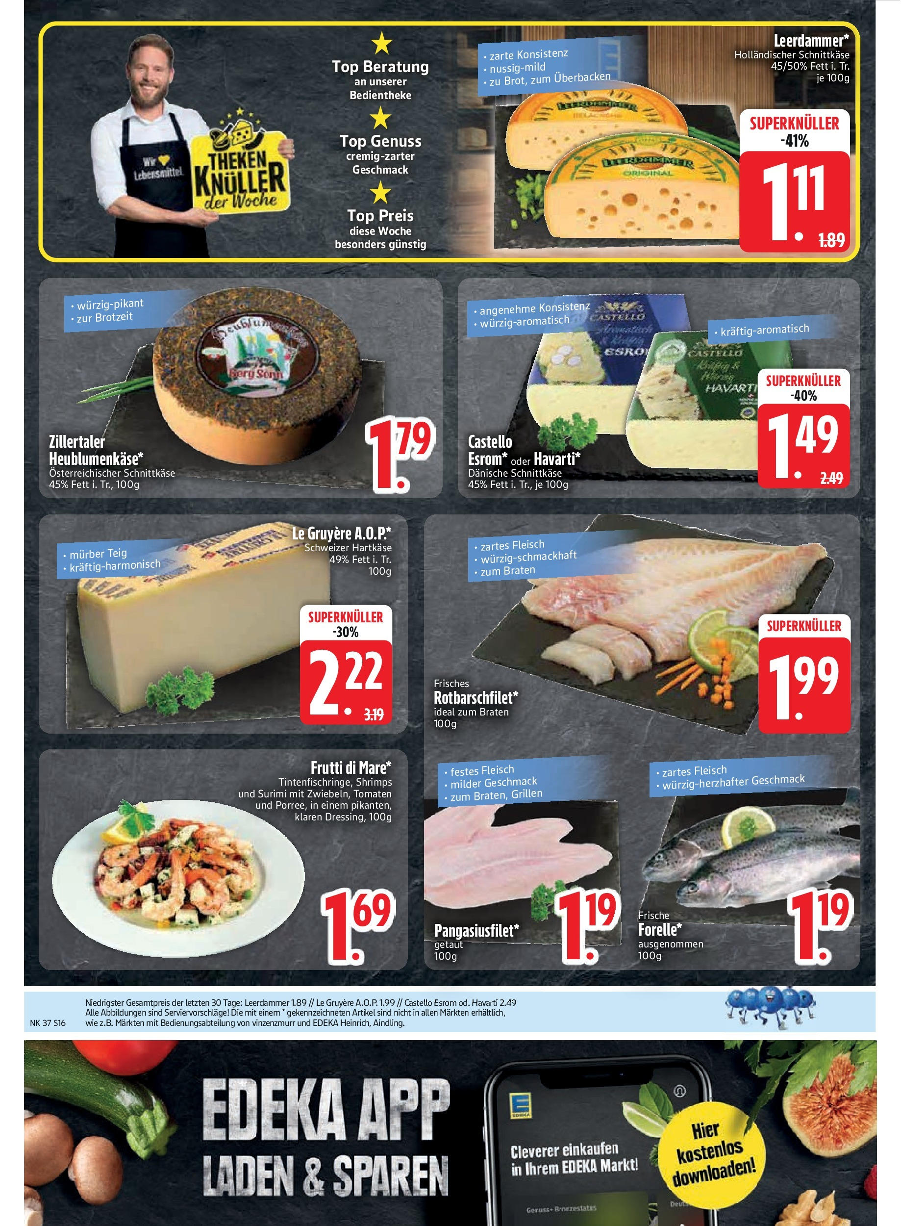 Edeka prospekt Kirchseeon (ab 07.09.2025) » Angebote Online | Seite: 18 | Produkte: Top, Tomaten, Leerdammer, Fleisch Edeka prospekt Kirchseeon (ab 07.09.2025) » Angebote Online | Seite: 18 | Produkte: Top, Tomaten, Leerdammer, Fleisch