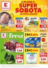 Kaufland Super Sobota ważne do 6.09