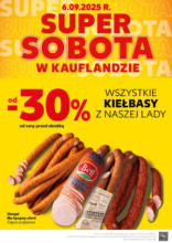 Kaufland Super Sobota ważne do 6.09