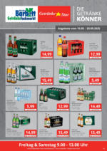 Getränkefachmarkt Heinrich Barbett Getränke Star: Getränkeangebote - bis 20.09.2025