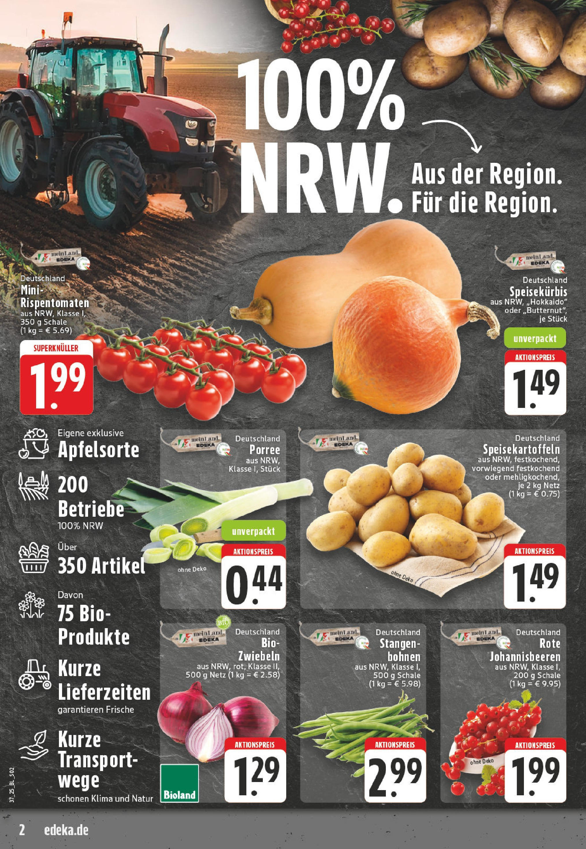Edeka prospekt Adenau / Eifel (ab 07.09.2025) » Angebote Online | Seite: 2 | Produkte: Zwiebeln Edeka prospekt Adenau / Eifel (ab 07.09.2025) » Angebote Online | Seite: 2 | Produkte: Zwiebeln