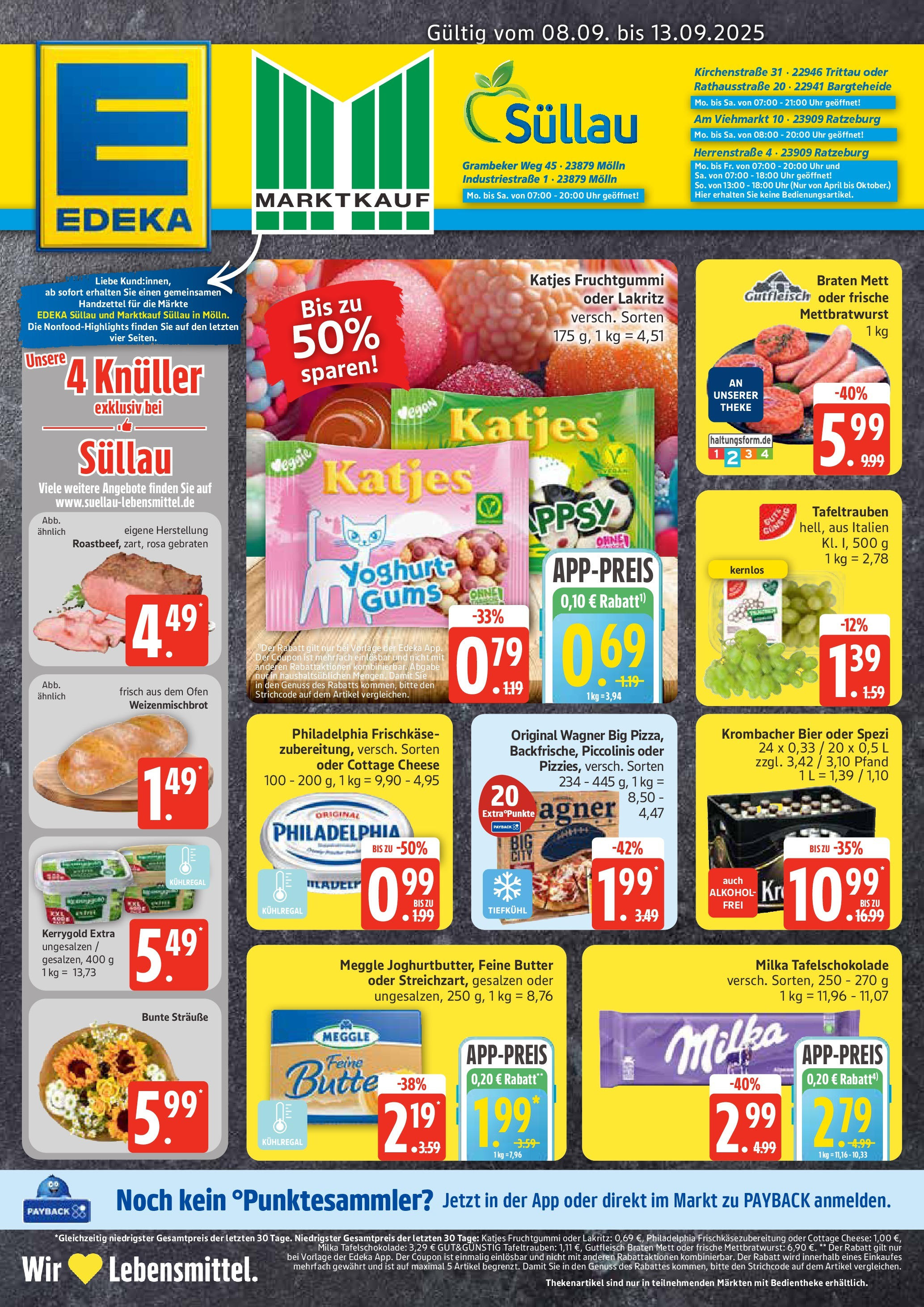 Marktkauf - Marktkauf: Wochenangebote (ab 07.09.2025) » Angebote ab Montag | Seite: 1 | Produkte: Ofen, Butter, Theke, Milka Marktkauf - Marktkauf: Wochenangebote (ab 07.09.2025) » Angebote online | Seite: 1 | Produkte: Ofen, Butter, Theke, Milka