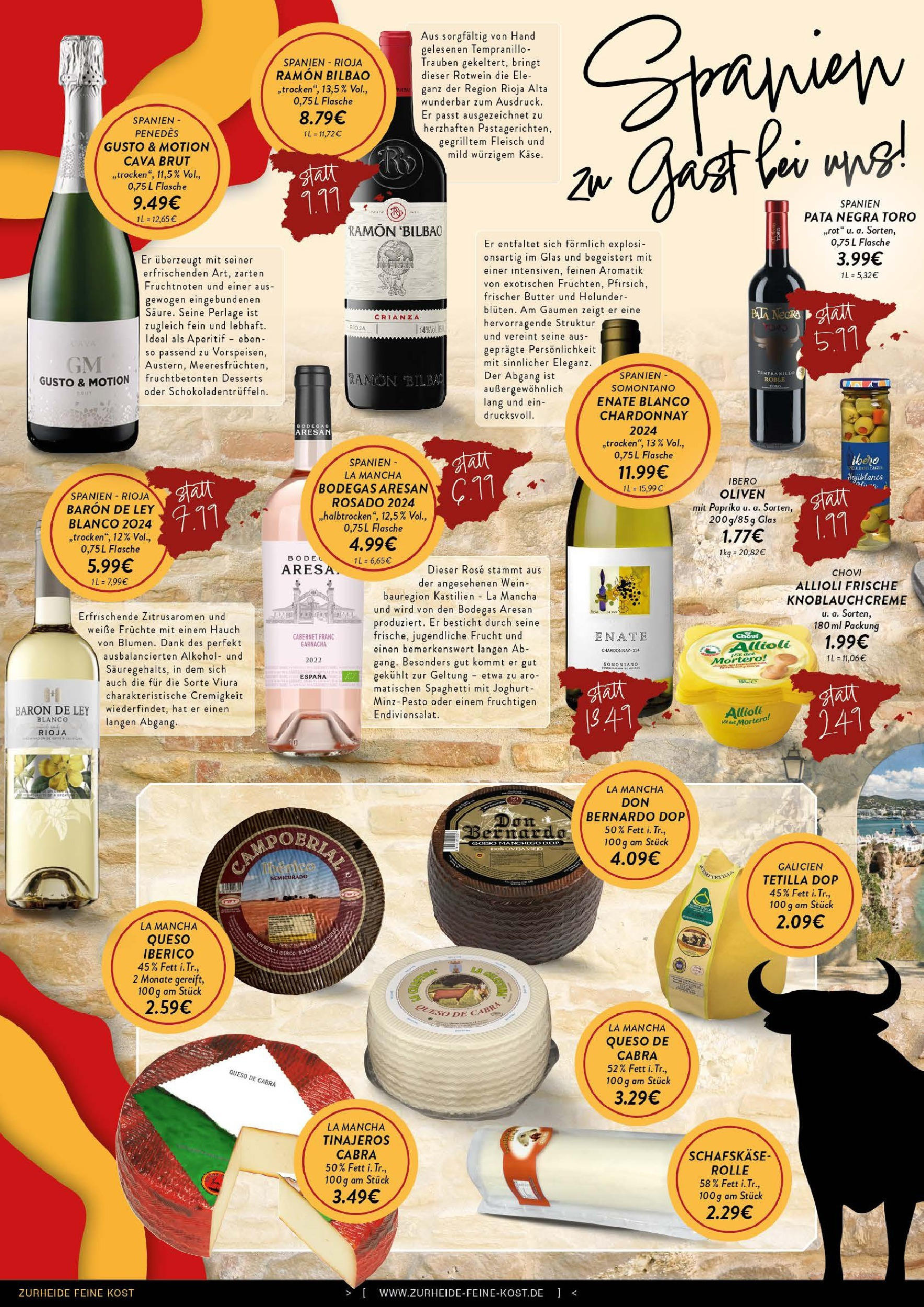 Edeka prospekt Bottrop (ab 07.09.2025) » Angebote Online | Seite: 2 | Produkte: Joghurt, Paprika, Wein, Schafskase Edeka prospekt Bottrop (ab 07.09.2025) » Angebote Online | Seite: 2 | Produkte: Joghurt, Paprika, Wein, Schafskase