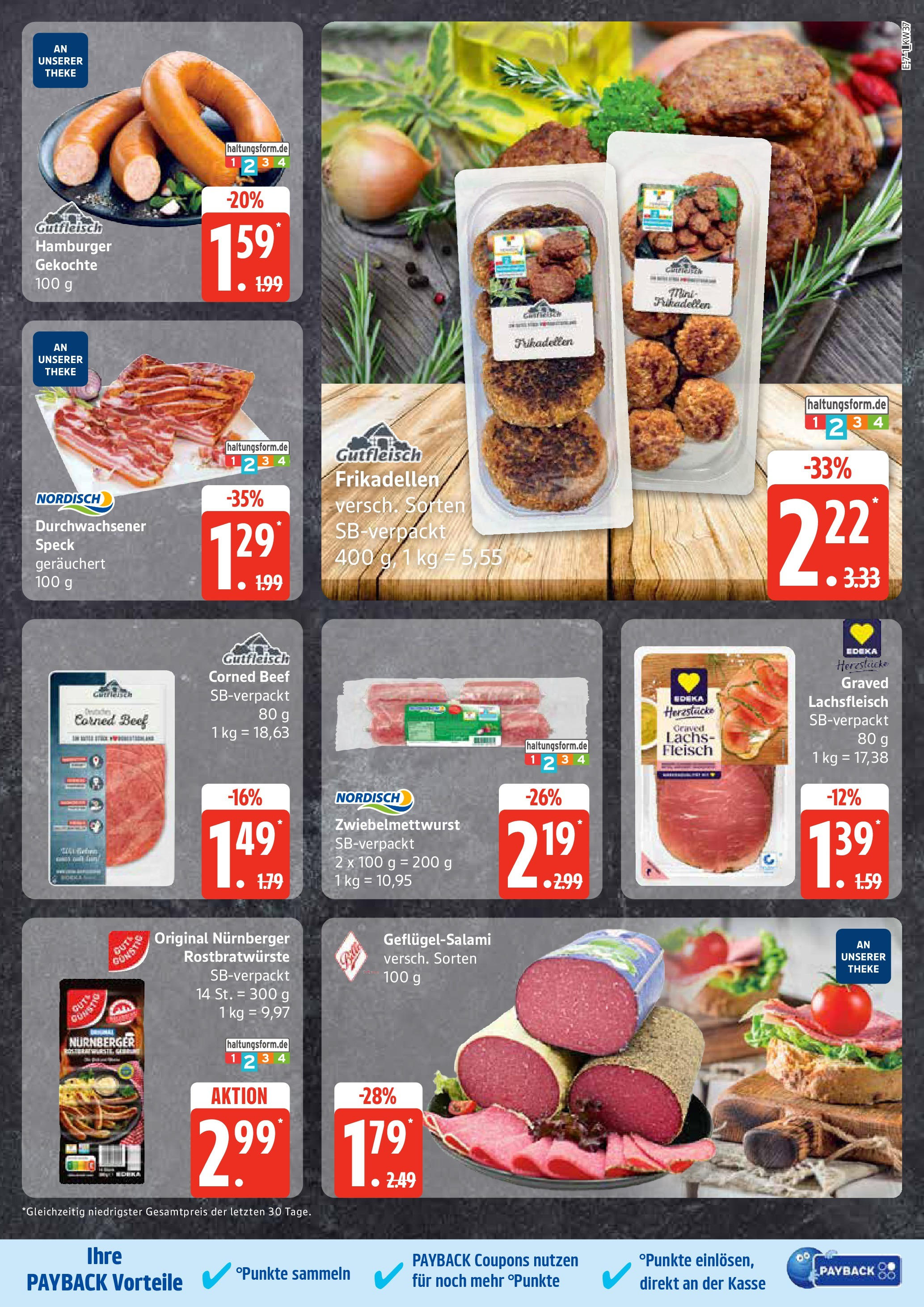 Marktkauf - Marktkauf: Wochenangebote (ab 07.09.2025) » Angebote online | Seite: 7 | Produkte: Theke, Lachs, Fleisch