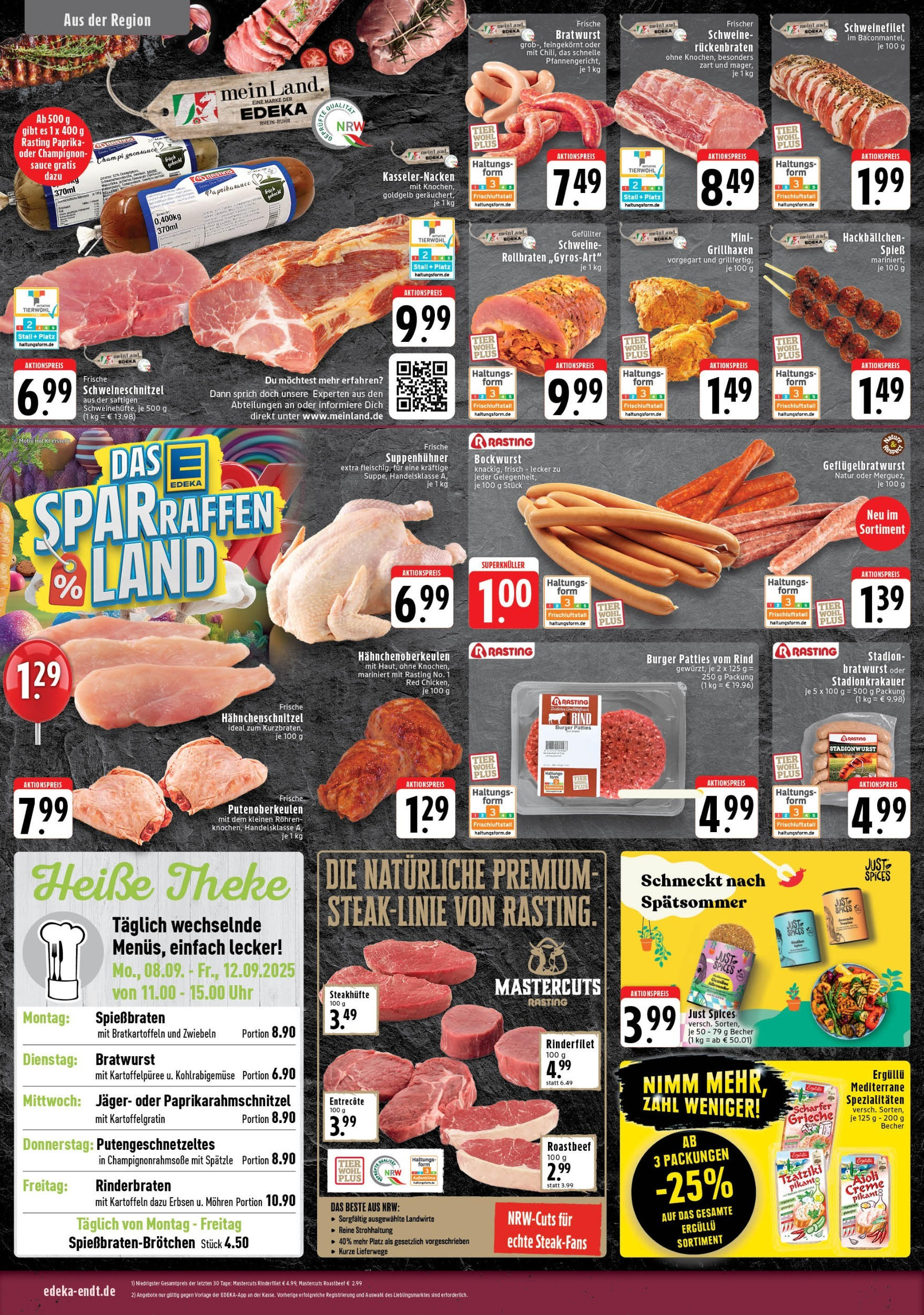 Edeka prospekt Wegberg	 (ab 07.09.2025) » Angebote Online | Seite: 2 | Produkte: Bockwurst, Burger, Creme, Erbsen