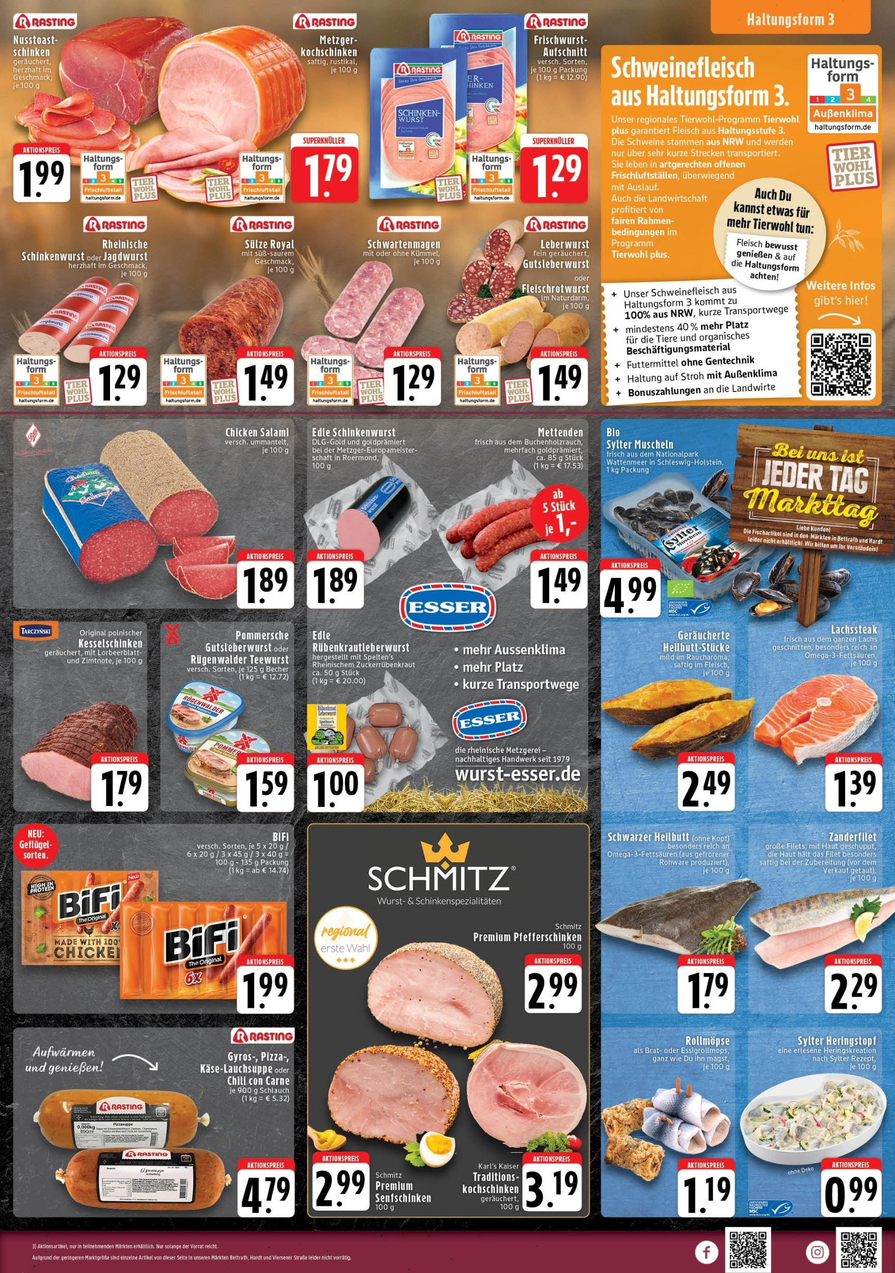 Edeka prospekt Wegberg	 (ab 07.09.2025) » Angebote Online | Seite: 3 | Produkte: Lachs, Schinken, Pizza, Fleisch