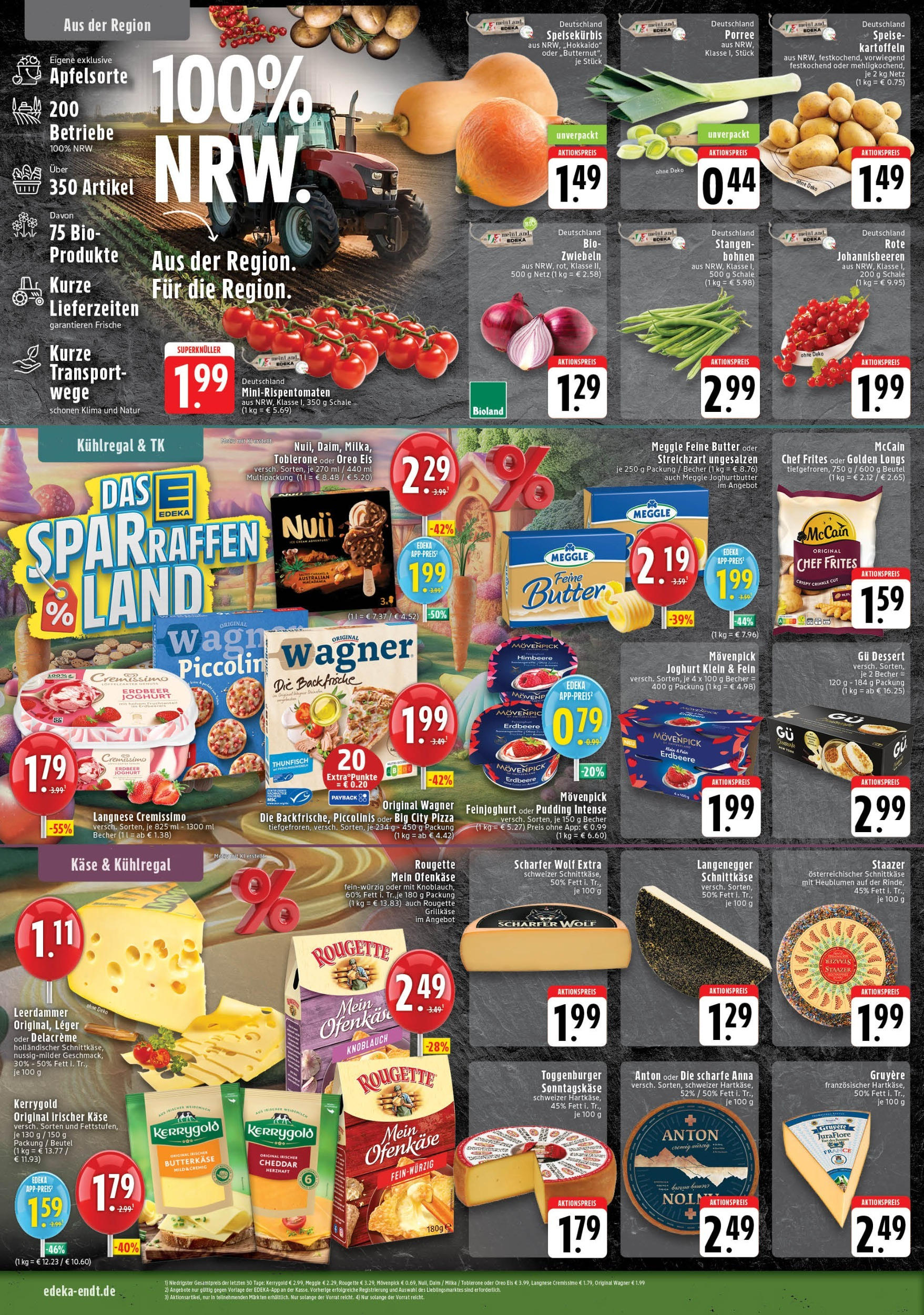 Edeka prospekt Wegberg	 (ab 07.09.2025) » Angebote Online | Seite: 4 | Produkte: Cremissimo, Thunfisch, Leerdammer, Kartoffeln