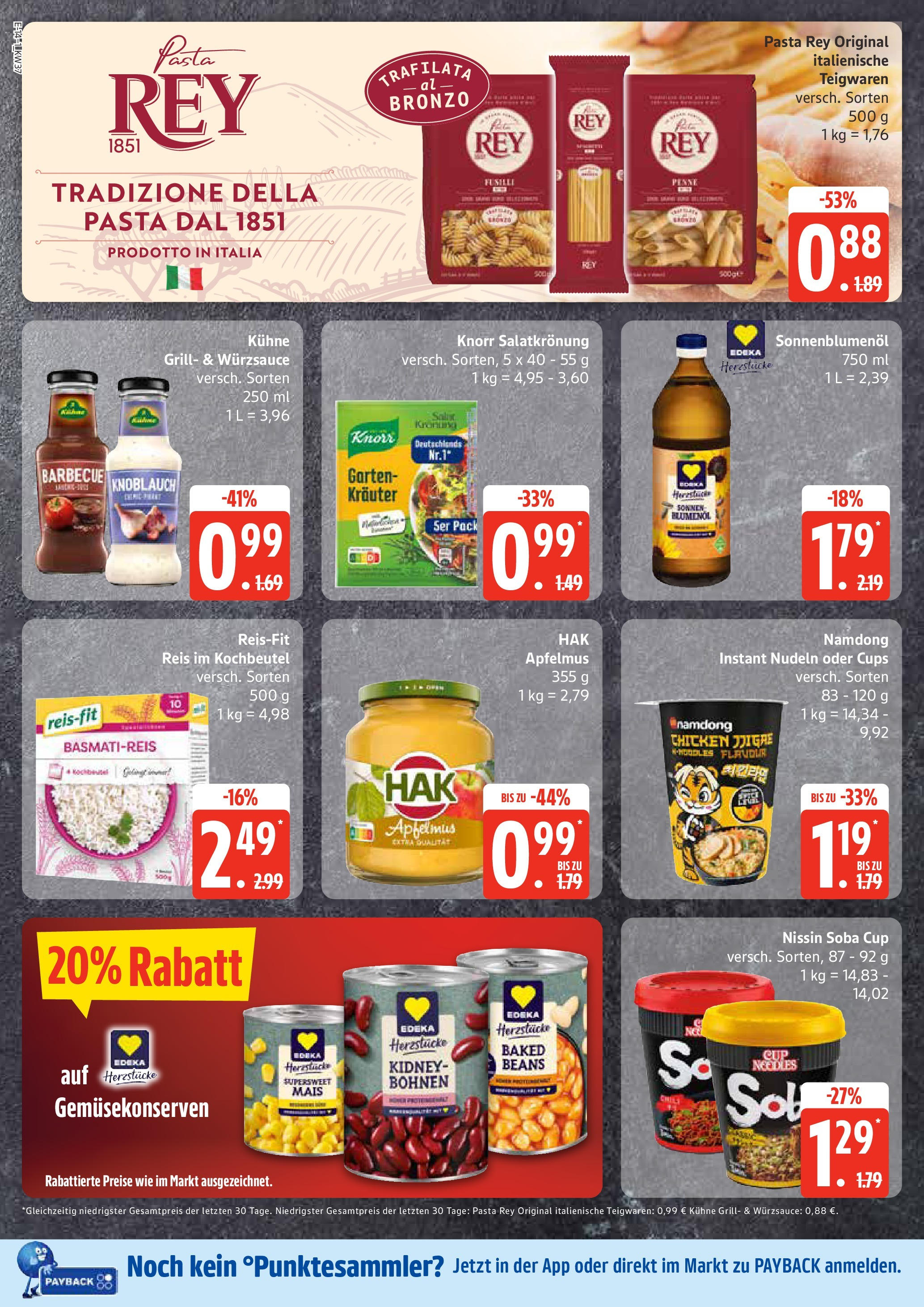 Marktkauf - Marktkauf: Wochenangebote (ab 07.09.2025) » Angebote online | Seite: 14 | Produkte: Grill, Basmatireis, Knorr, Pasta