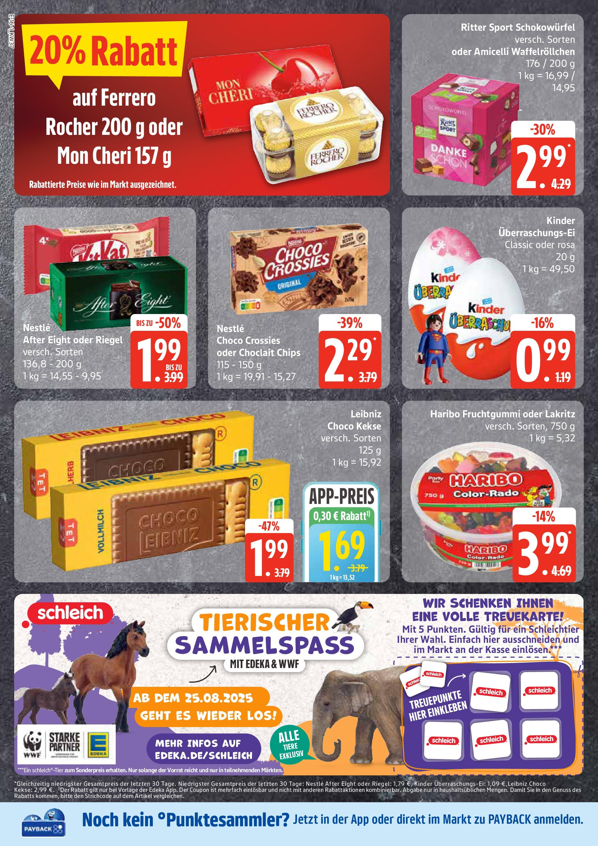 Marktkauf - Marktkauf: Wochenangebote (ab 07.09.2025) » Angebote online | Seite: 16 | Produkte: Haribo, Chips, Kekse, Mon cheri