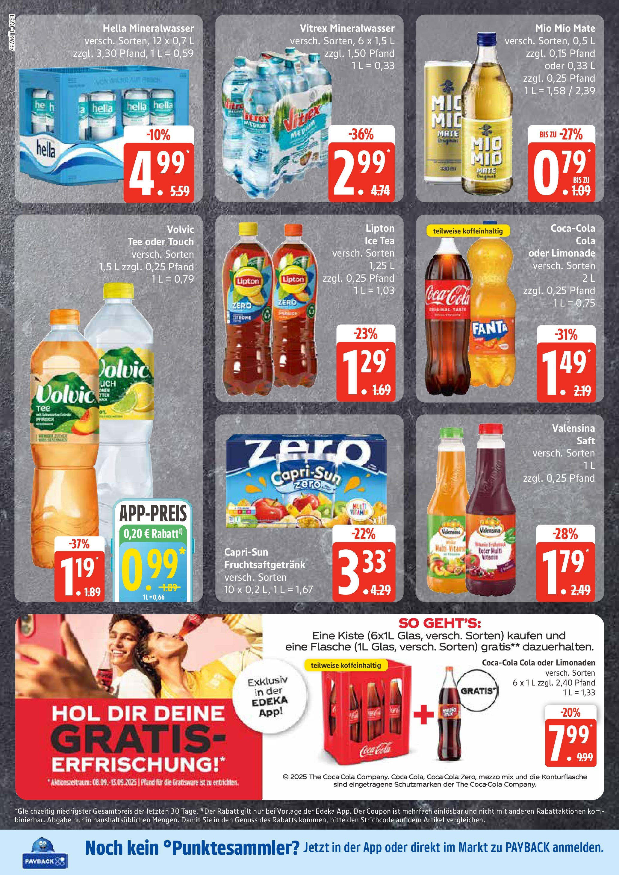 Marktkauf - Marktkauf: Wochenangebote (ab 07.09.2025) » Angebote ab Montag | Seite: 20 | Produkte: Mezzo mix, Fanta, Limonade, Tee Marktkauf - Marktkauf: Wochenangebote (ab 07.09.2025) » Angebote online | Seite: 20 | Produkte: Mezzo mix, Fanta, Limonade, Tee